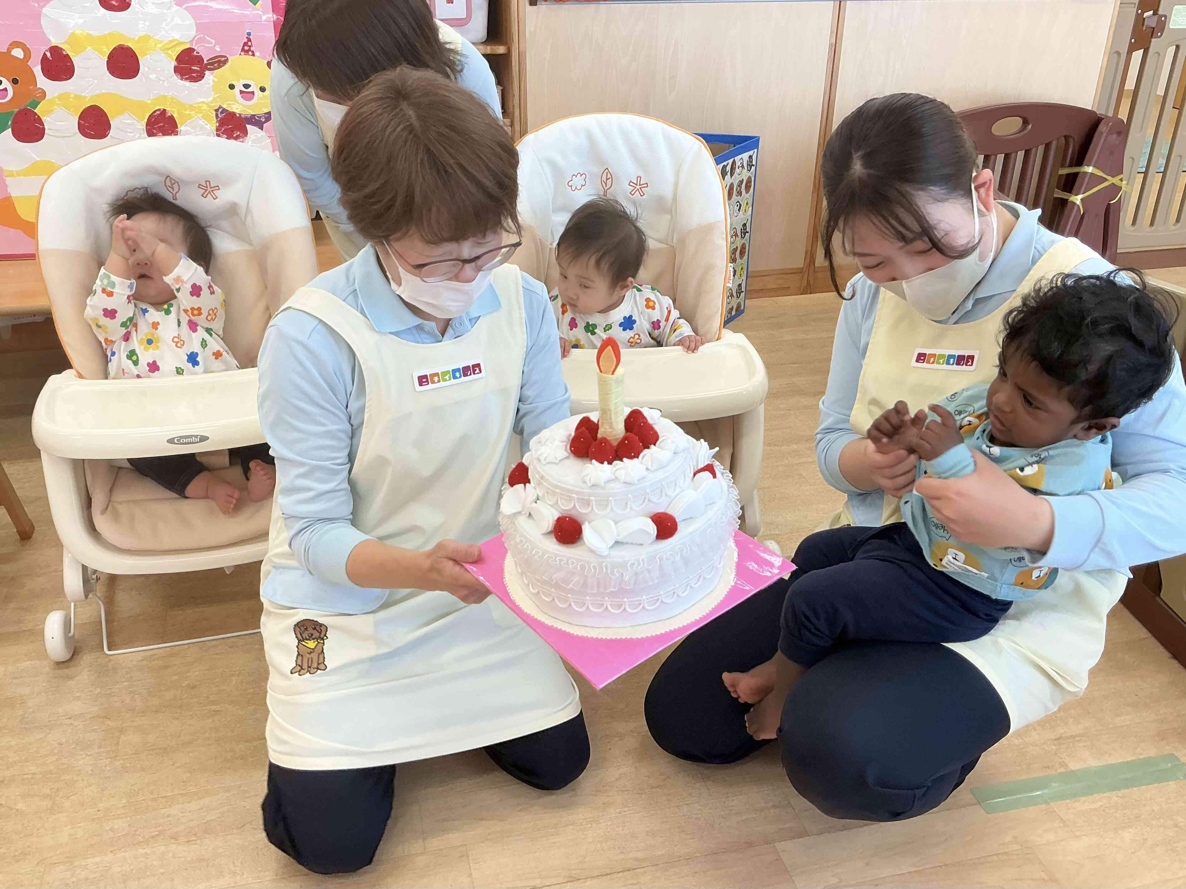 「ぼくも1歳になったよ‼︎」