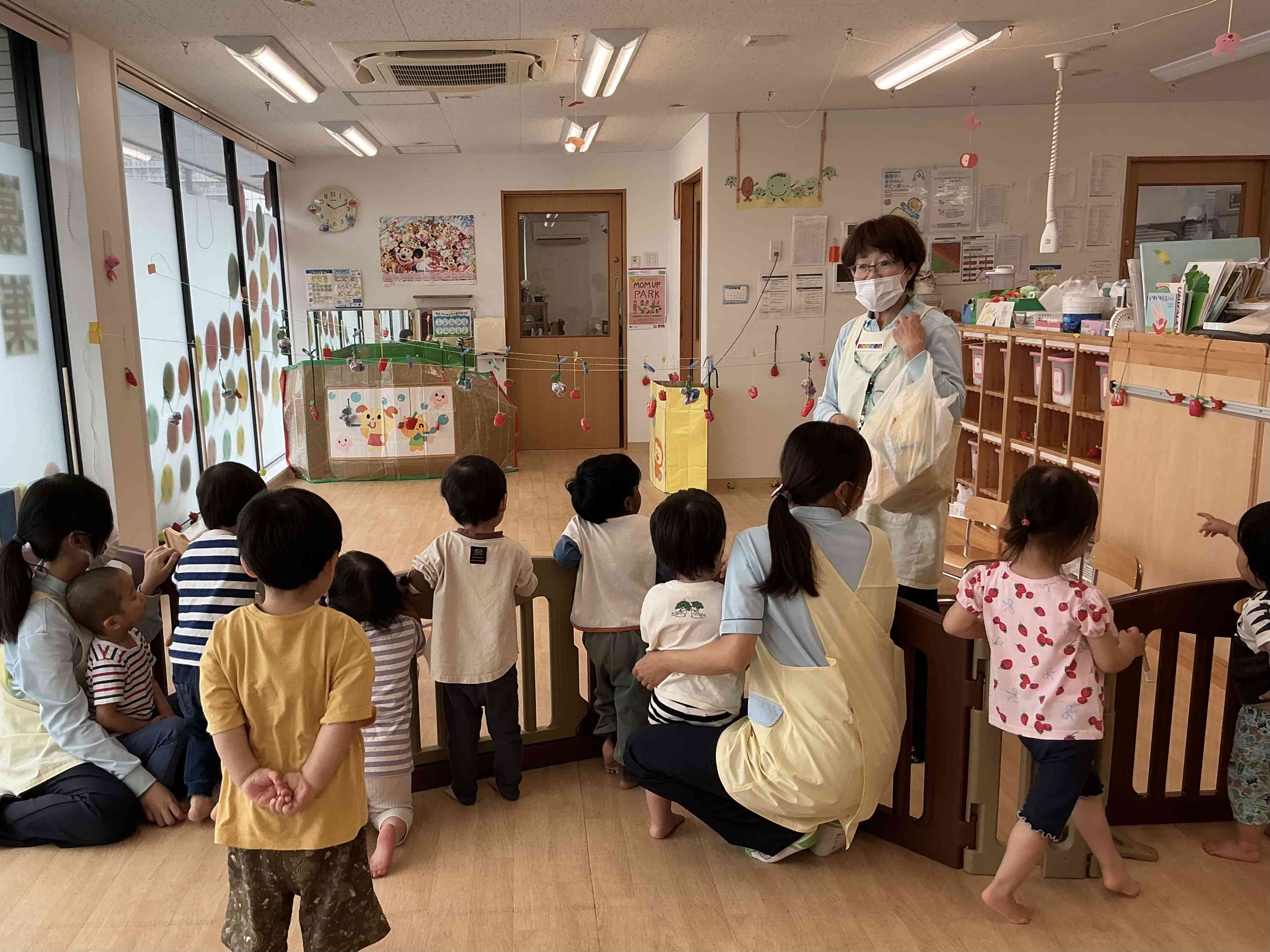 いちご狩り遊び