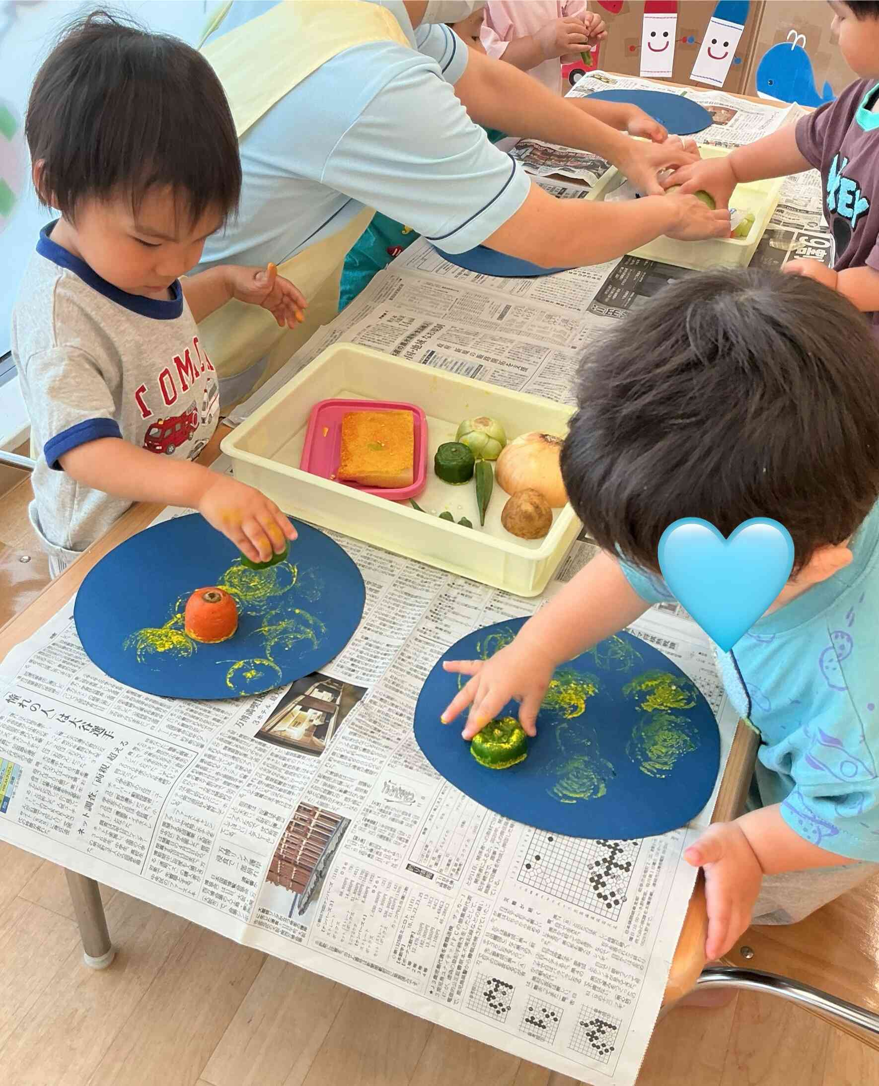 どんな模様になるのかな