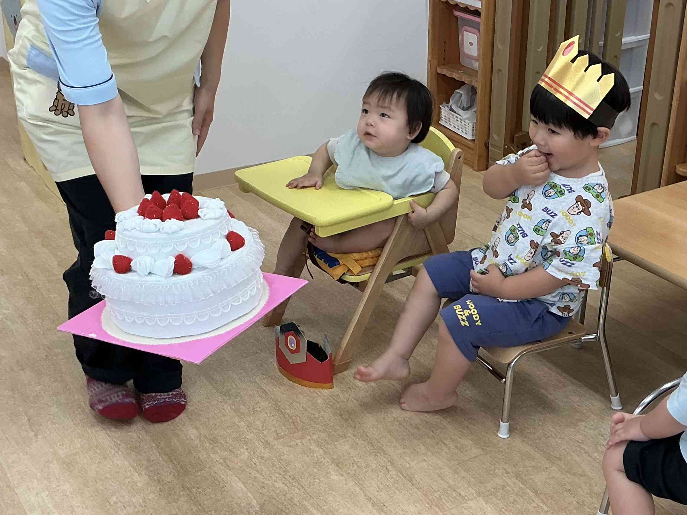 大きなケーキ!美味しそう!