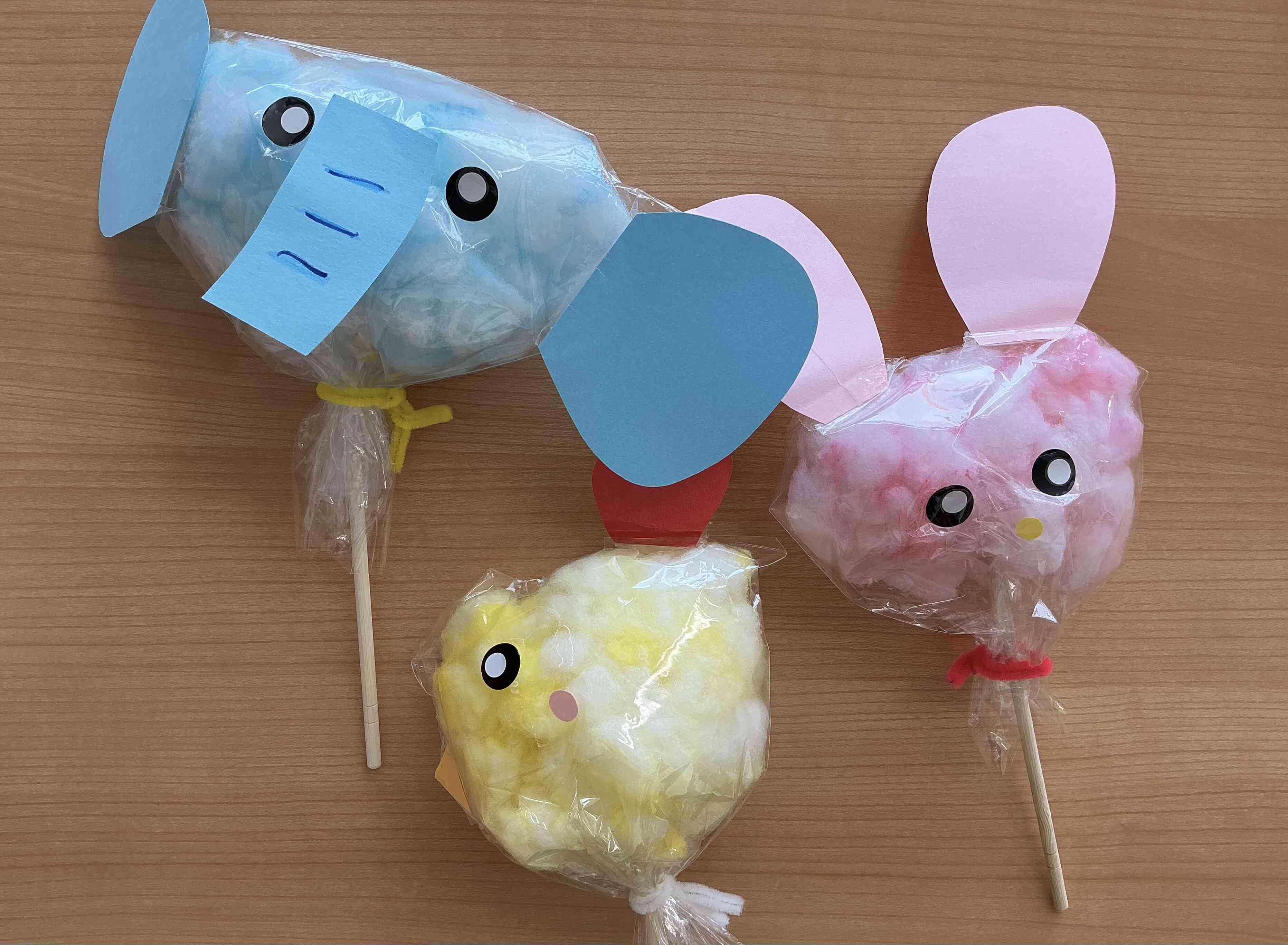 わたあめ作ったよ！