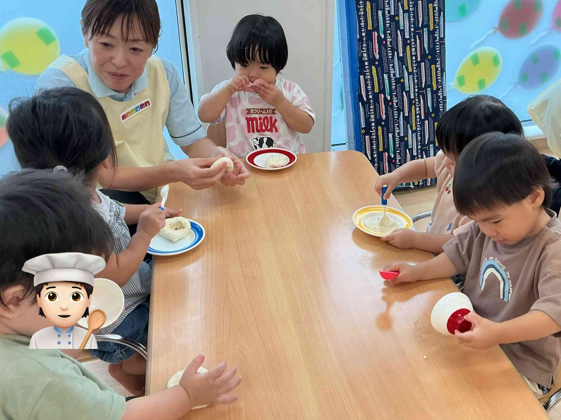 いい匂いがする！美味しそうだね