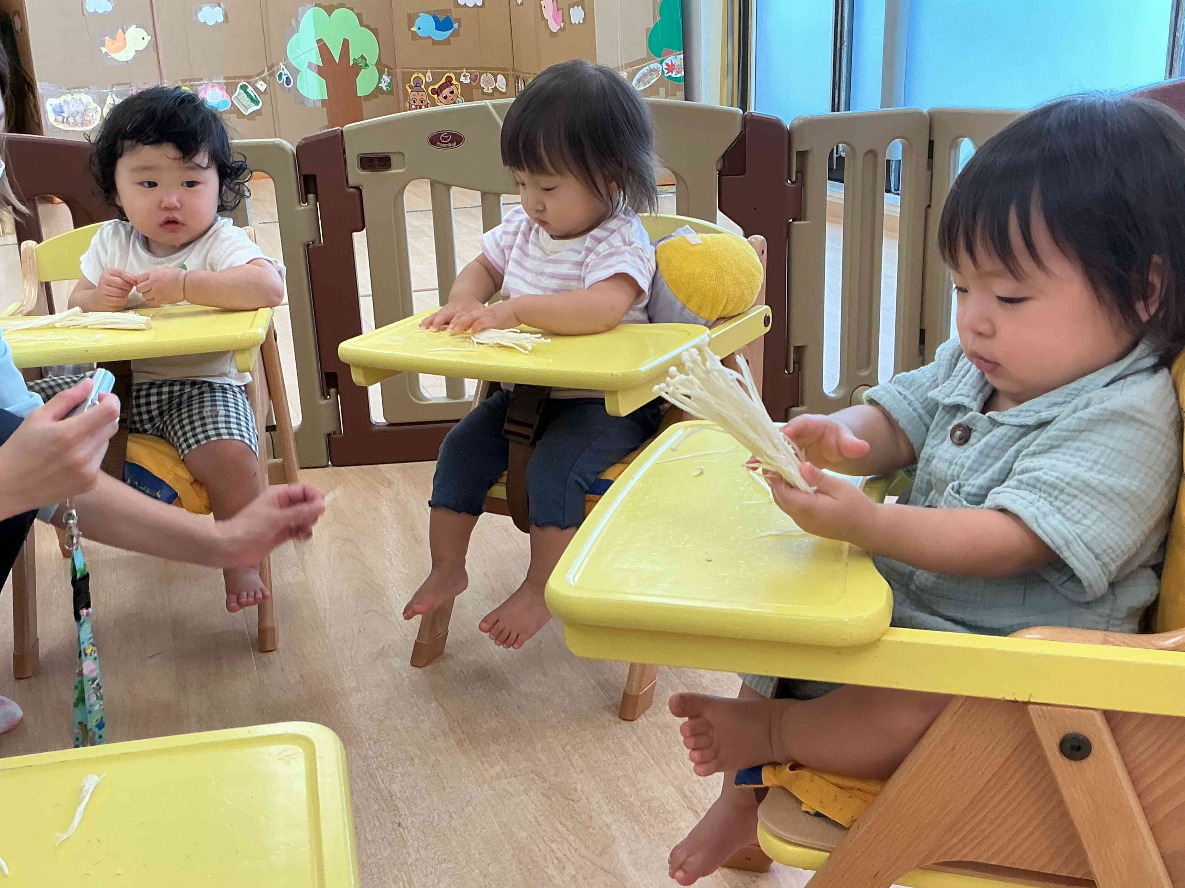 ひよこ組さんもできたよ