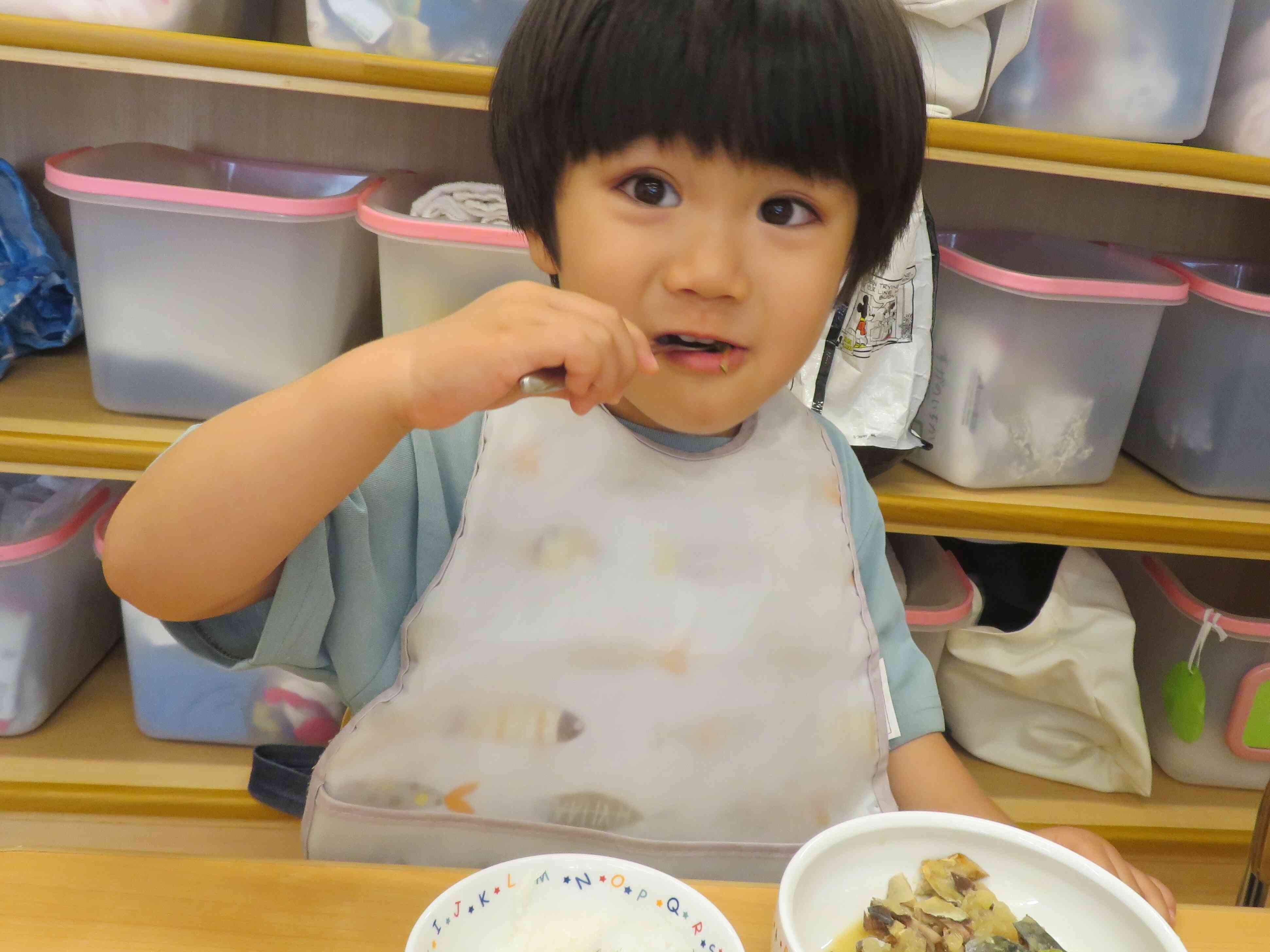 レタスがサラダになったよ！