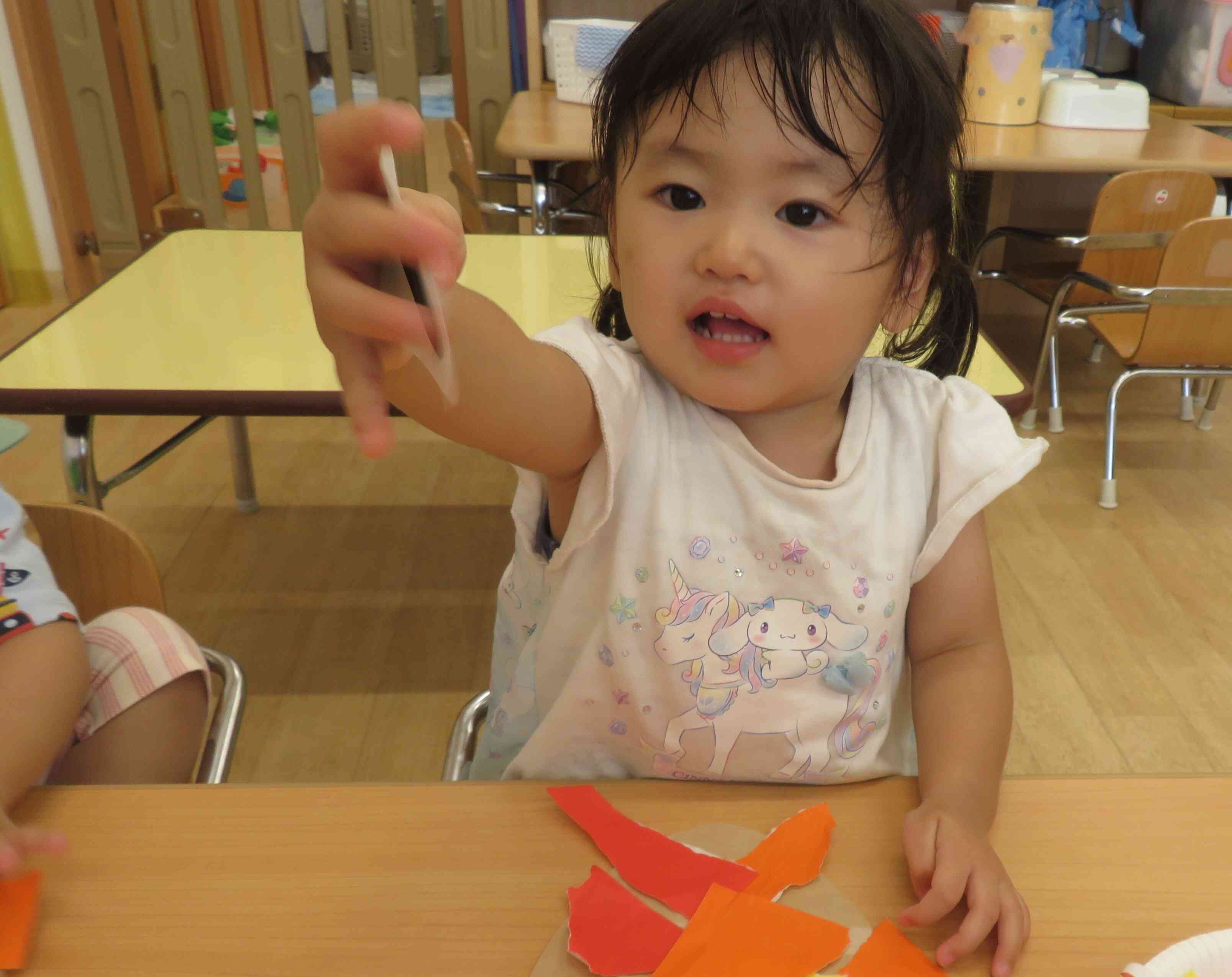 みのむしさんのおめめ！