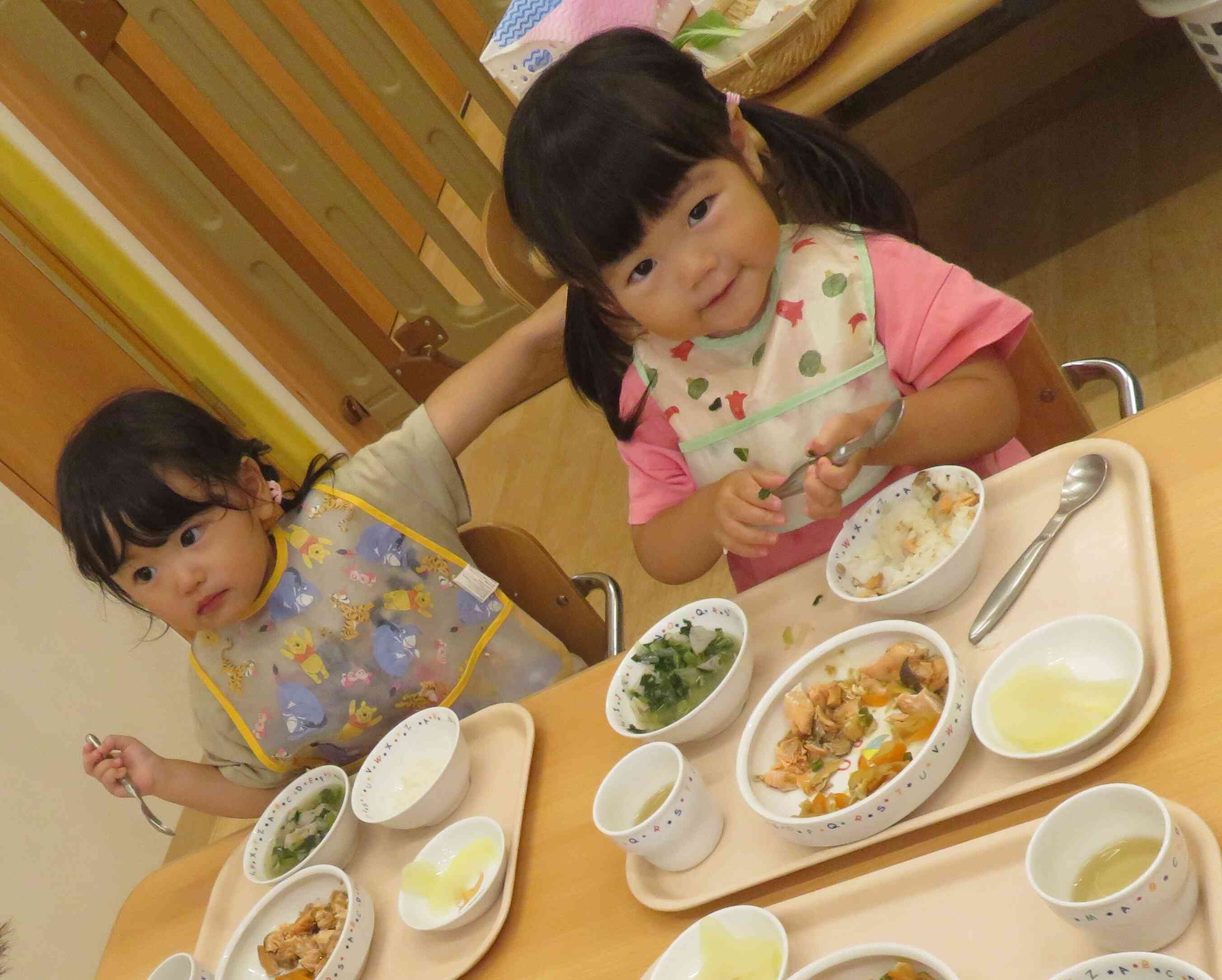 おいしく食べるよ！