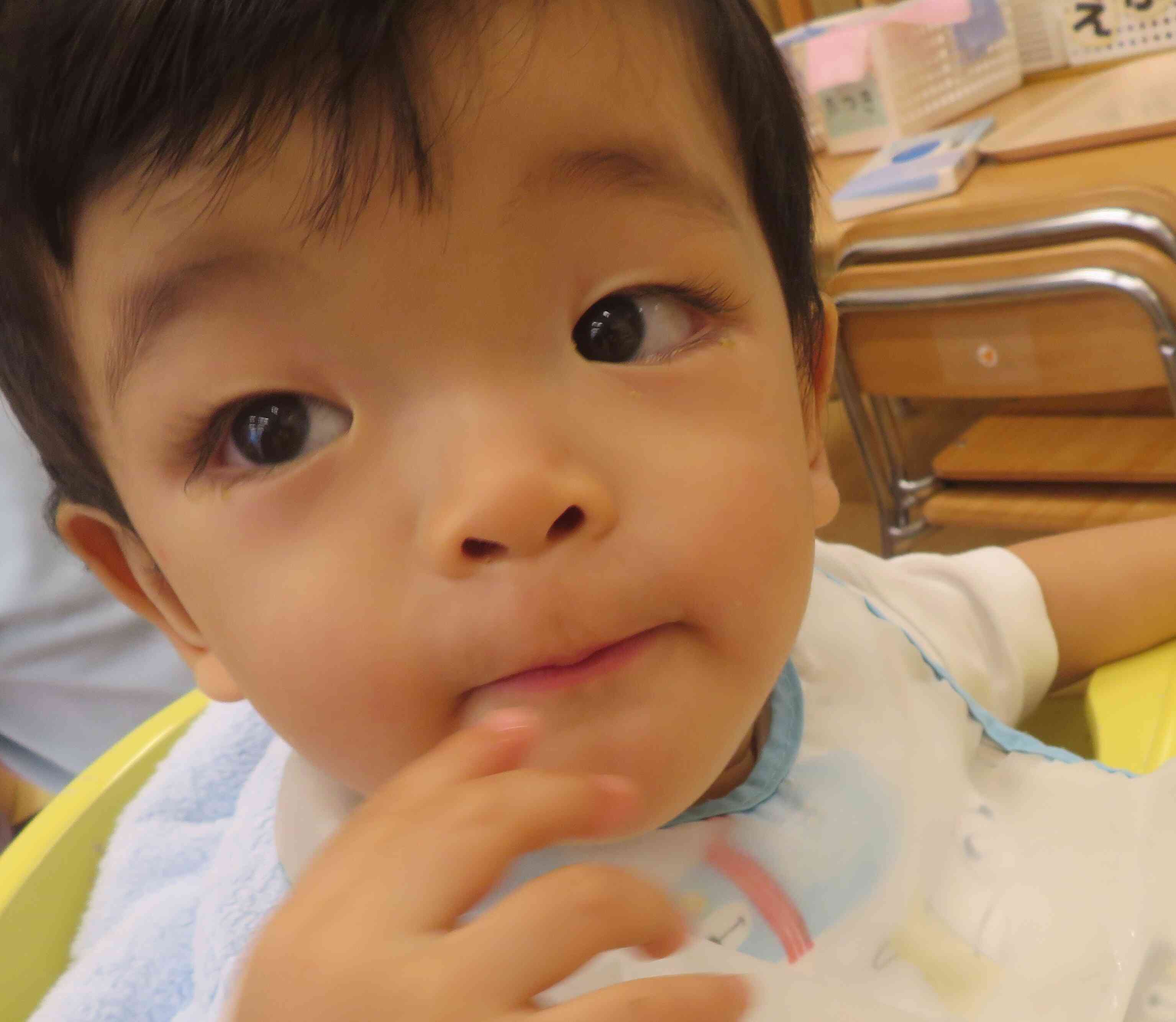 楽しい給食タイム♬