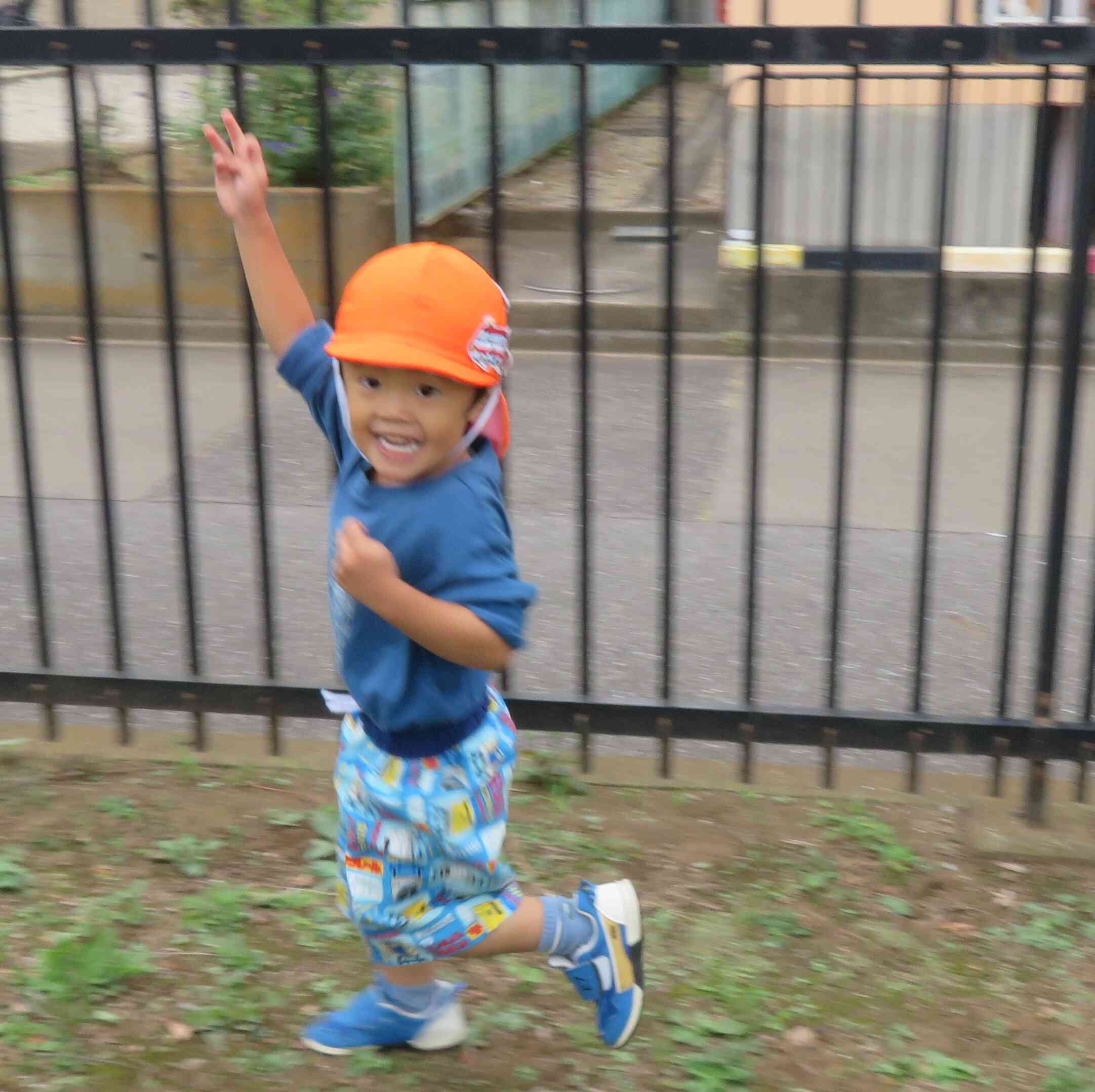 ここまでおいで～！