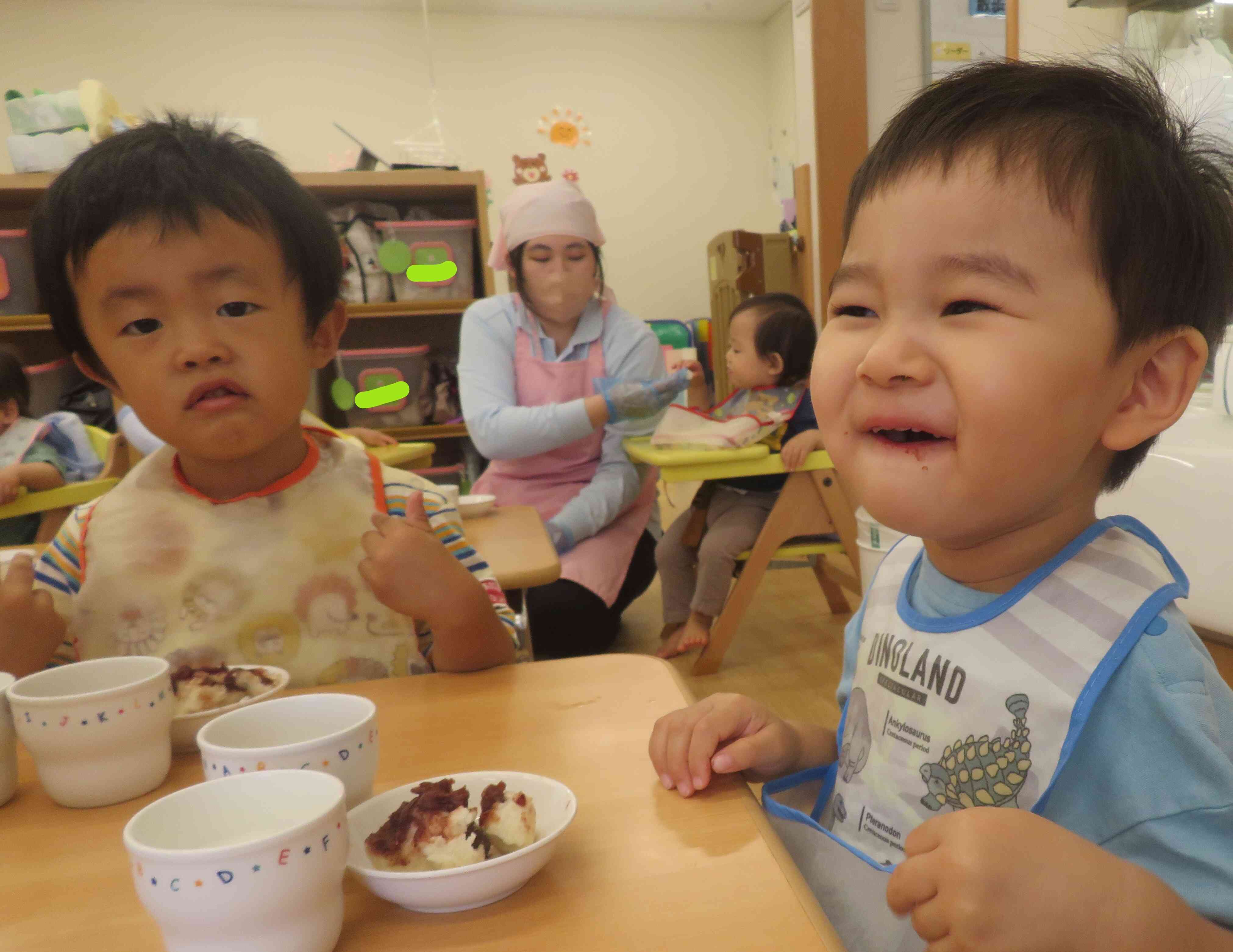 お友達と食べるご飯はまた格別！