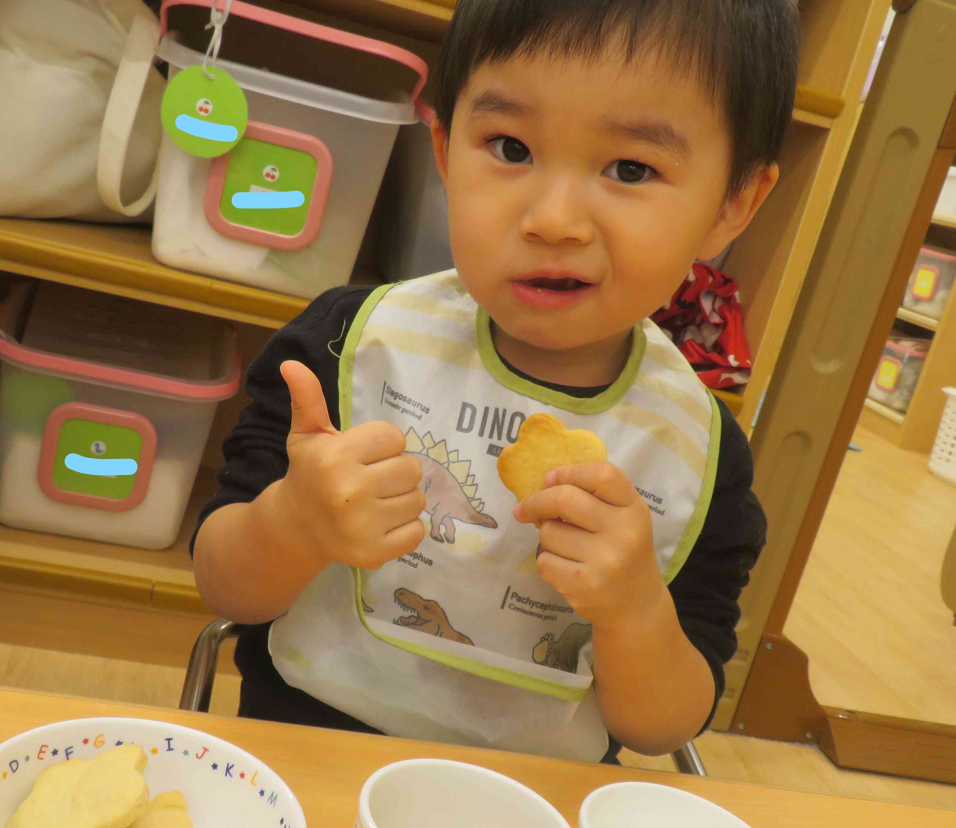 自分で作ったクッキーは特別だね!