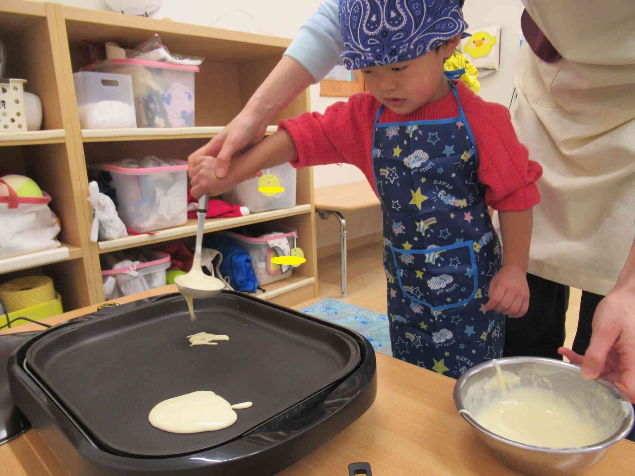 うまく焼けるかな？
