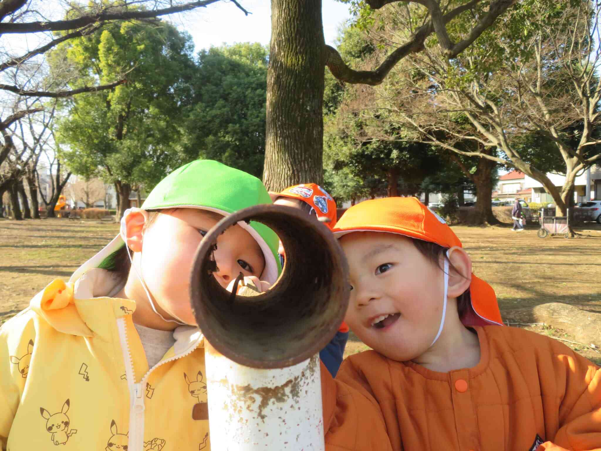寒さも吹き飛ぶ戸外活動☆
