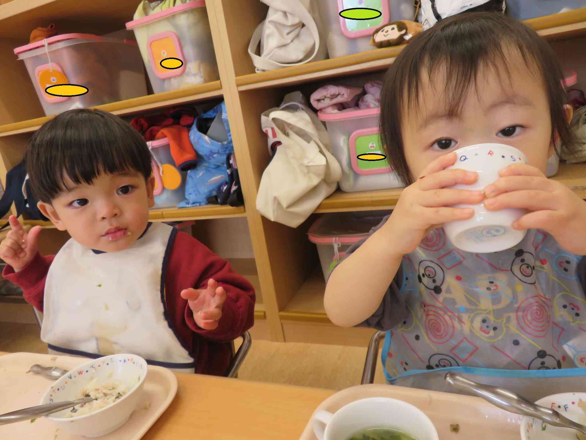 水分もしっかり補給します！