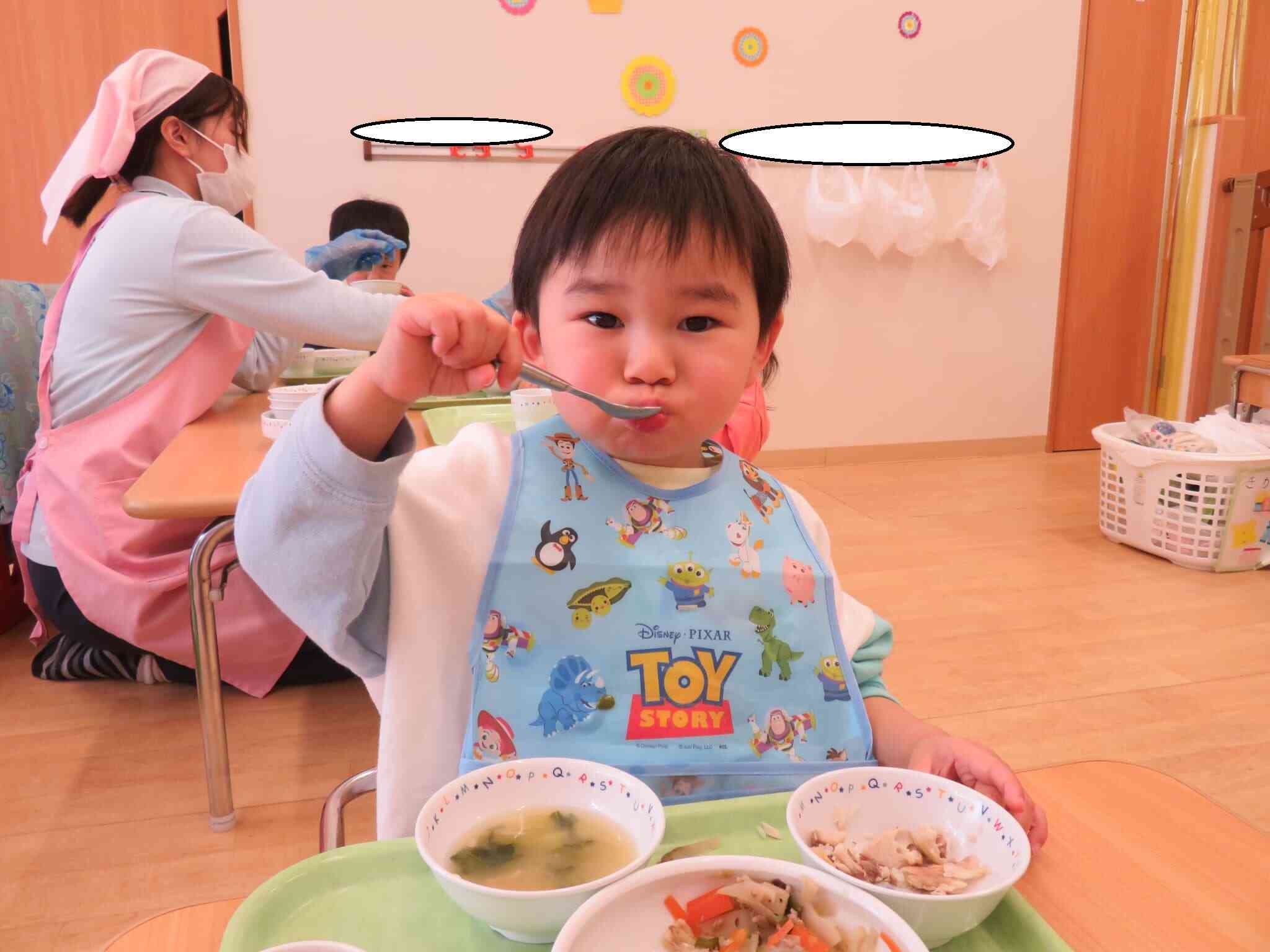 今日もいっぱい食べるぞ～☆