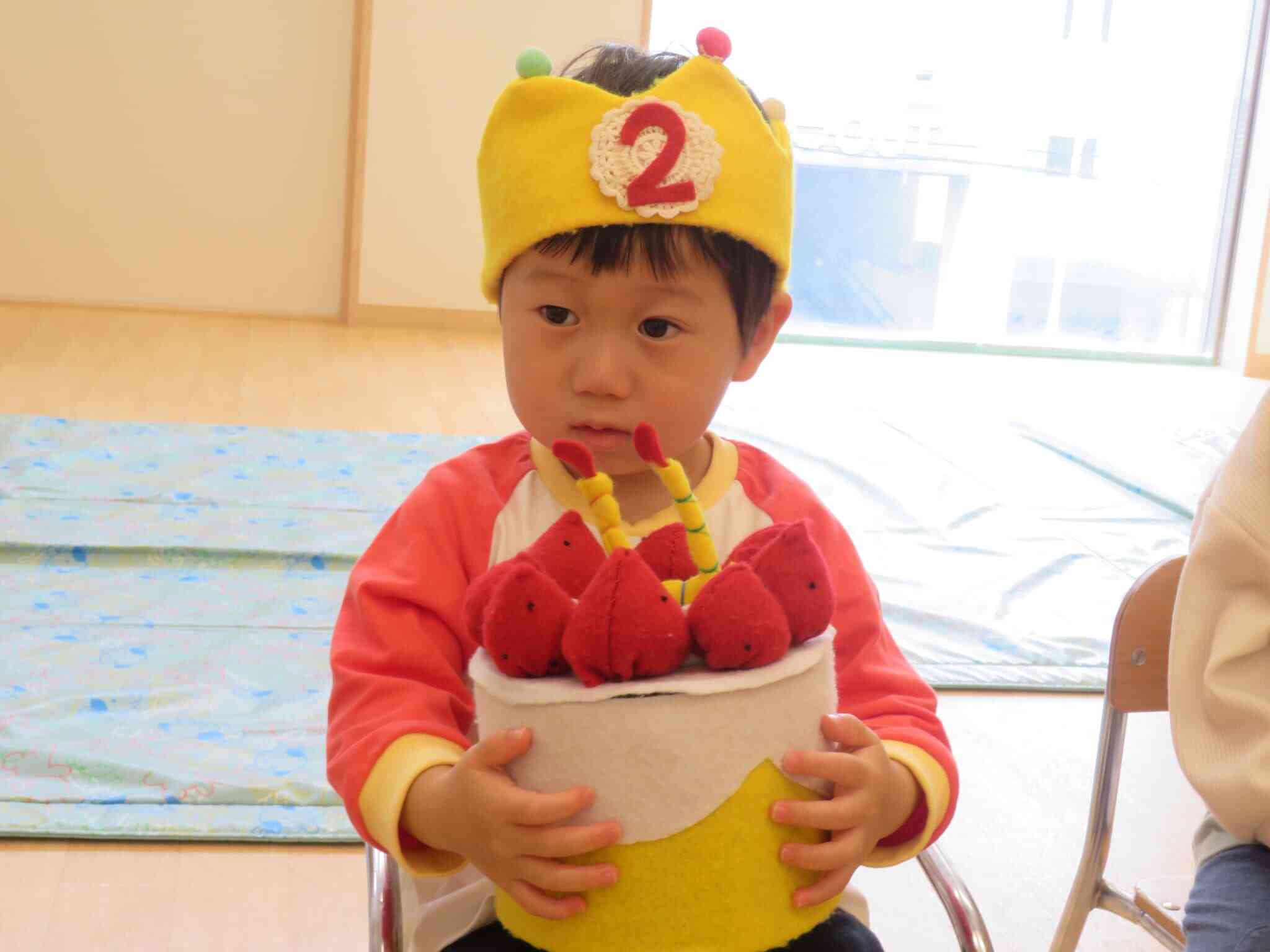 大きなケーキ！