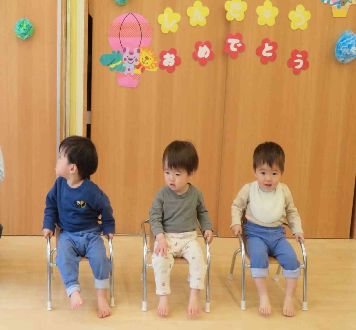 お別れ会・進級式①