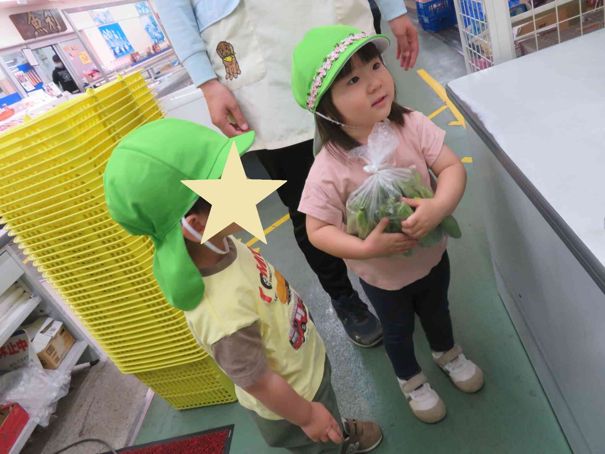 しっかり店員さんにくださいな～！と言えました(^^)