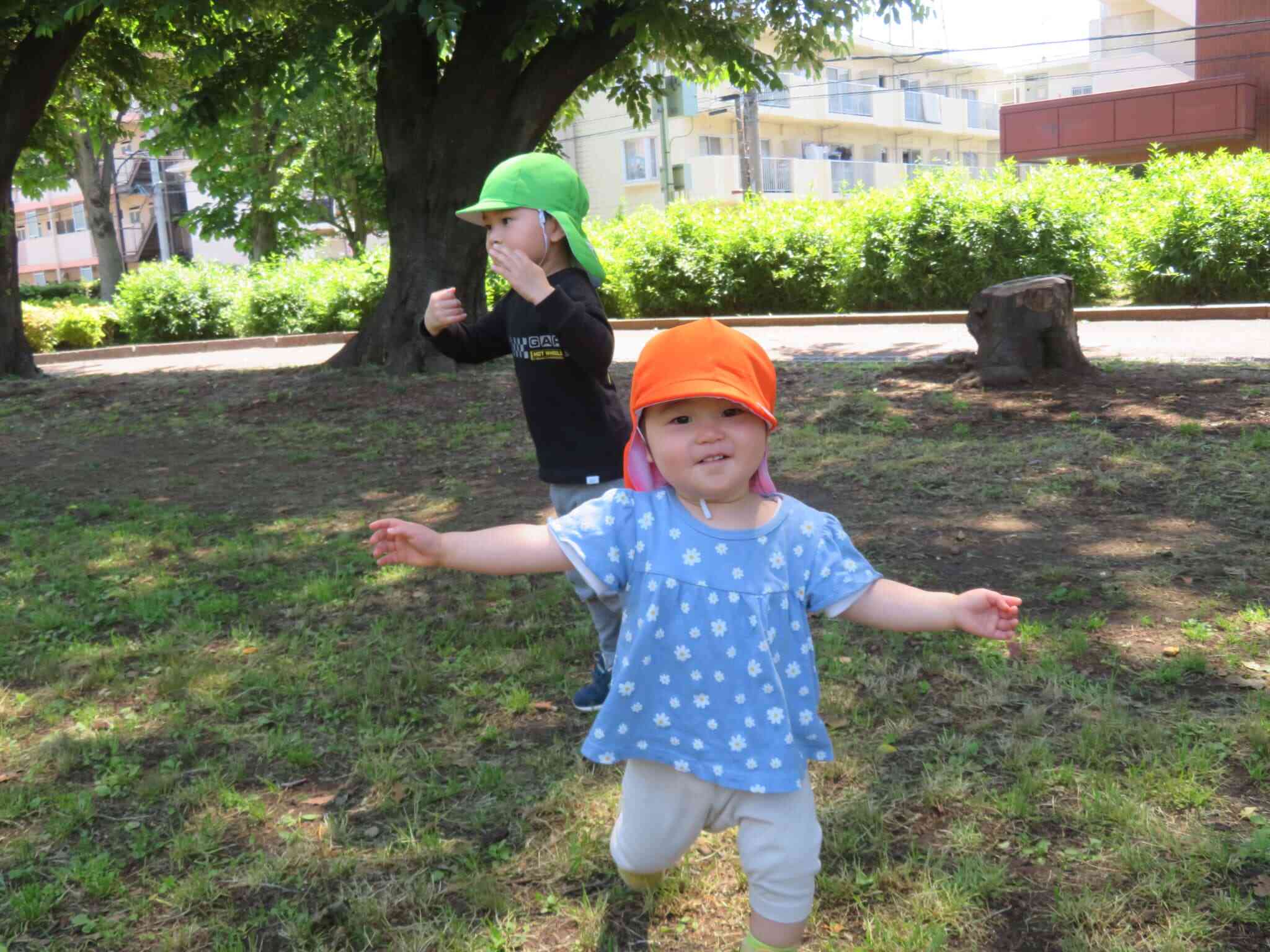 ☆あひる組☆初夏の公園遊び！