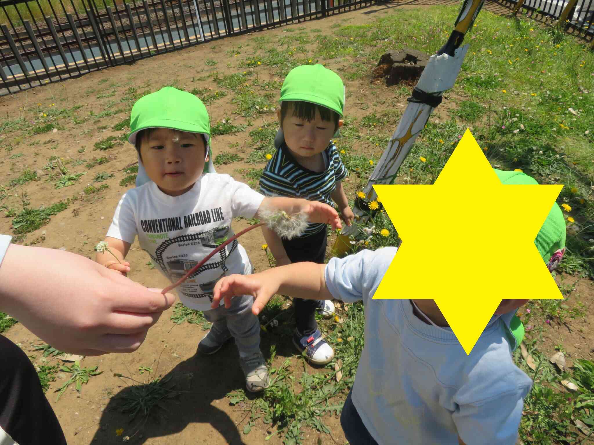 色々なものに興味津々！