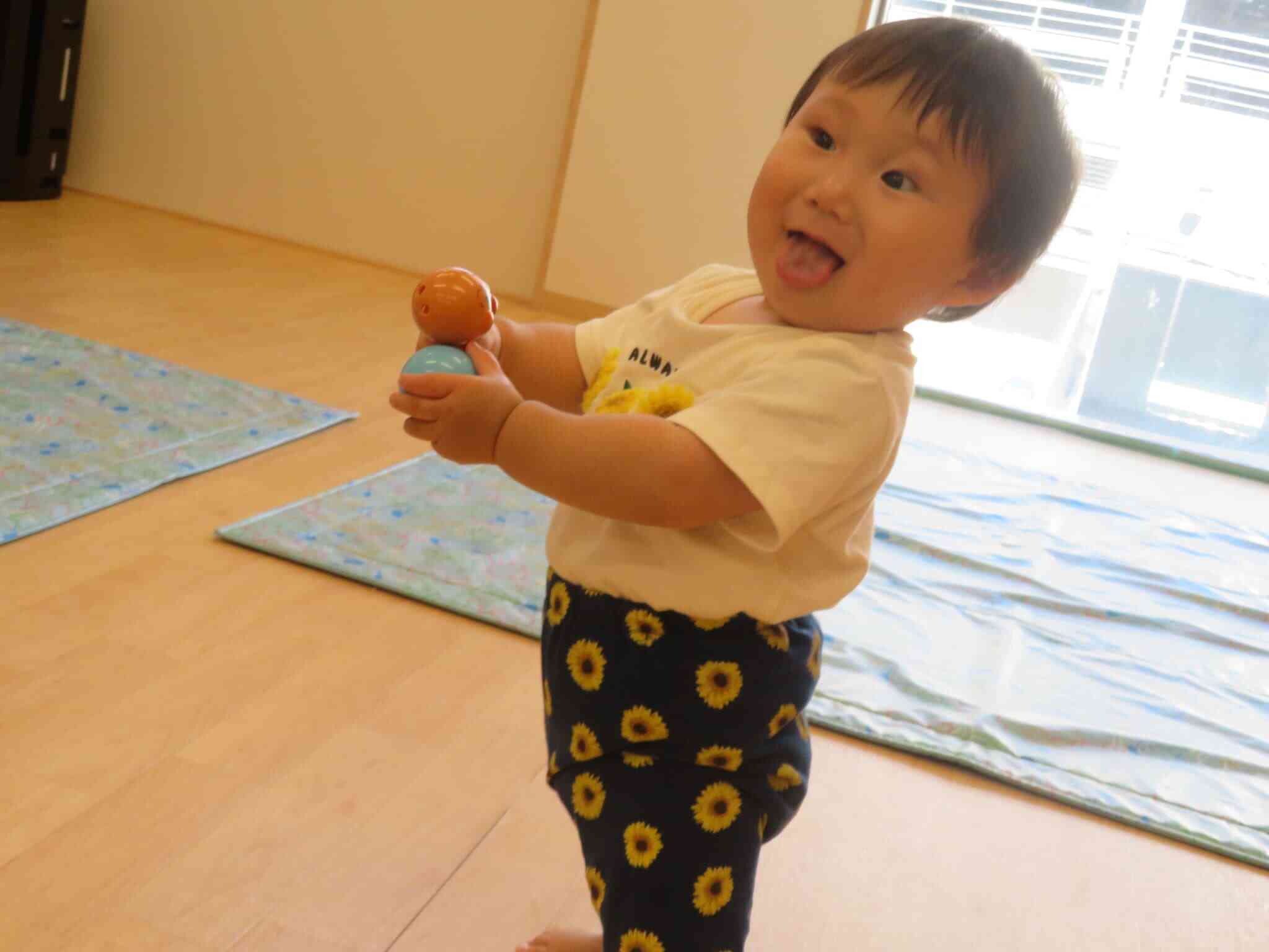 しっかり立てるようになりました＾＾
