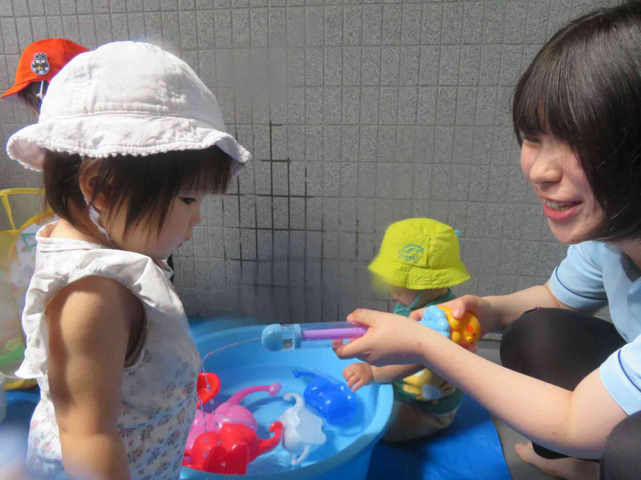 水遊び☆
