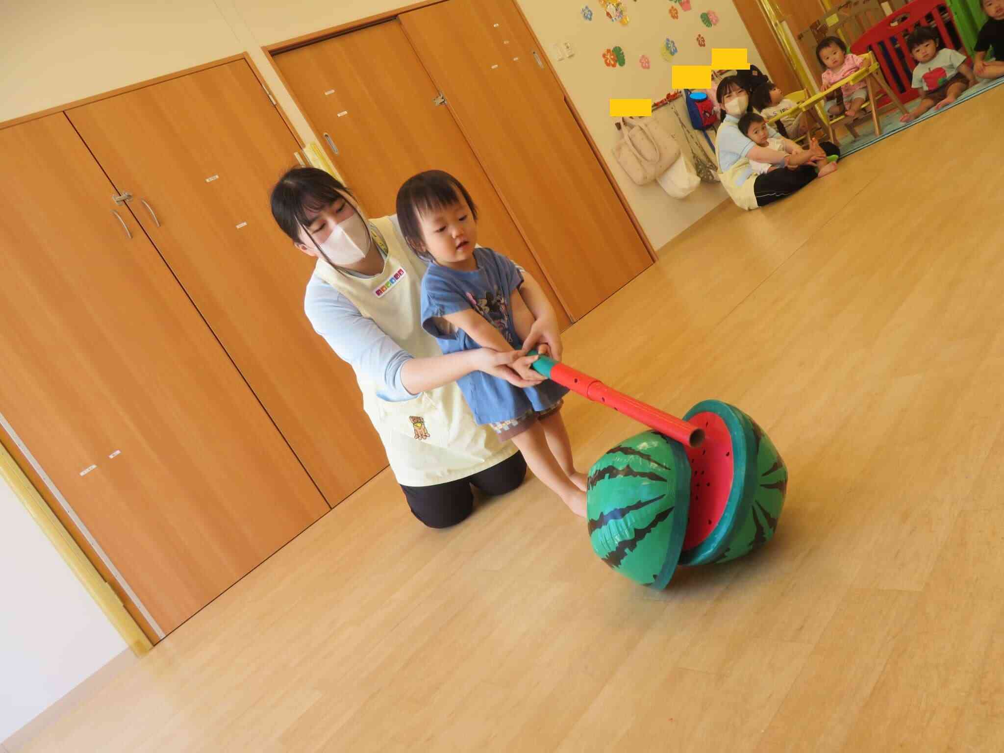 力いっぱい叩いてみよう！