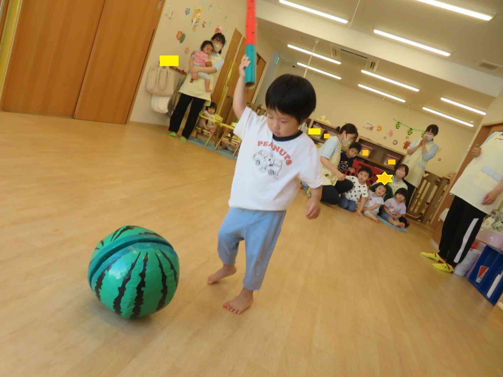 大きく振りかぶって・・