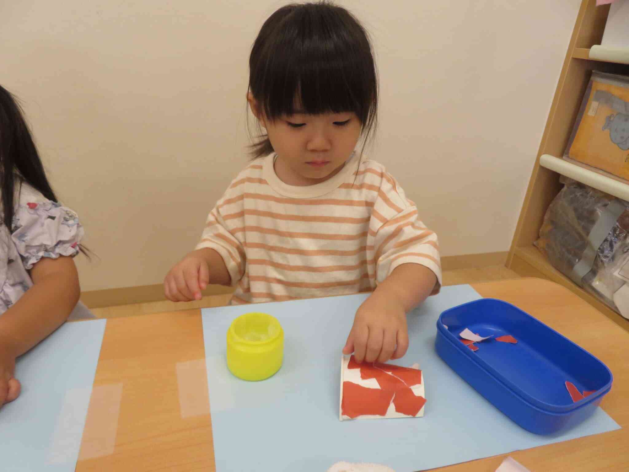 どうやって貼ろうかな？