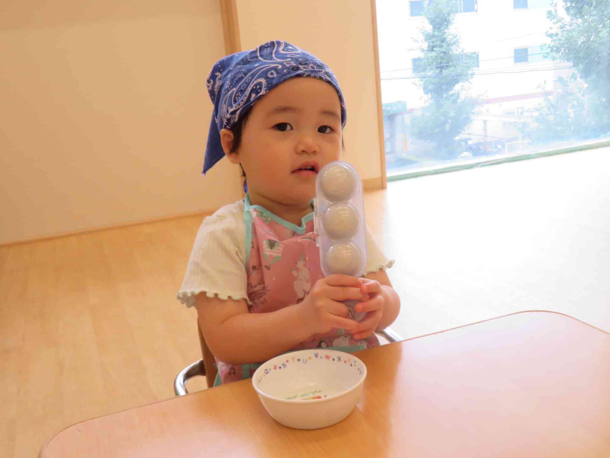 まんまるにできたかな？