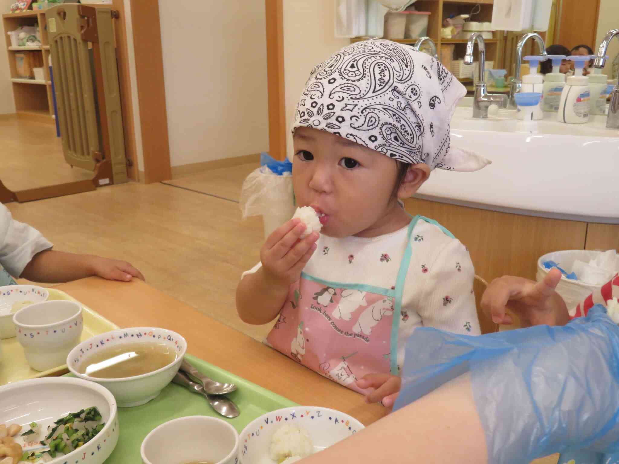うん！おいしい！