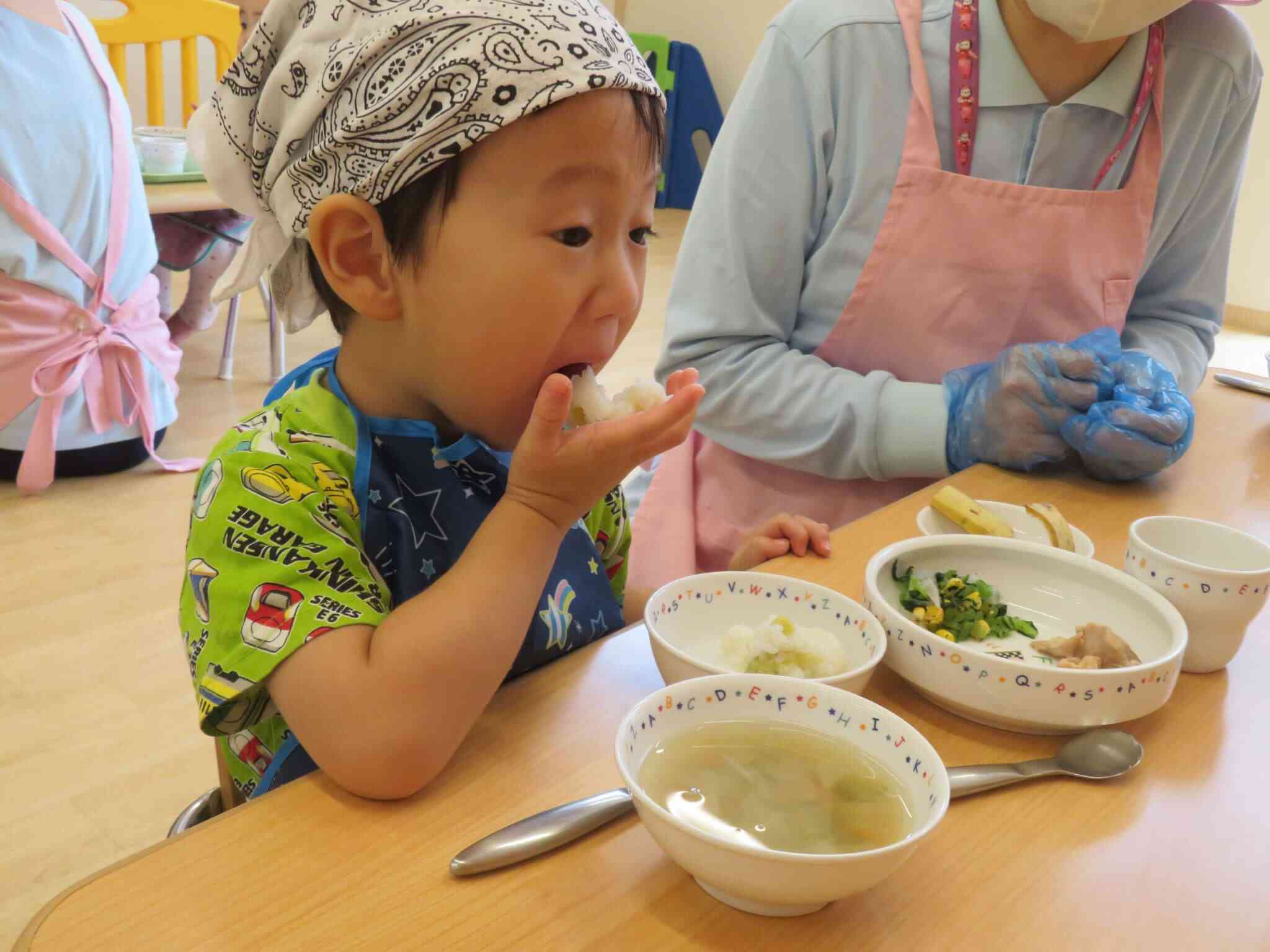 早速食べてみよう♪