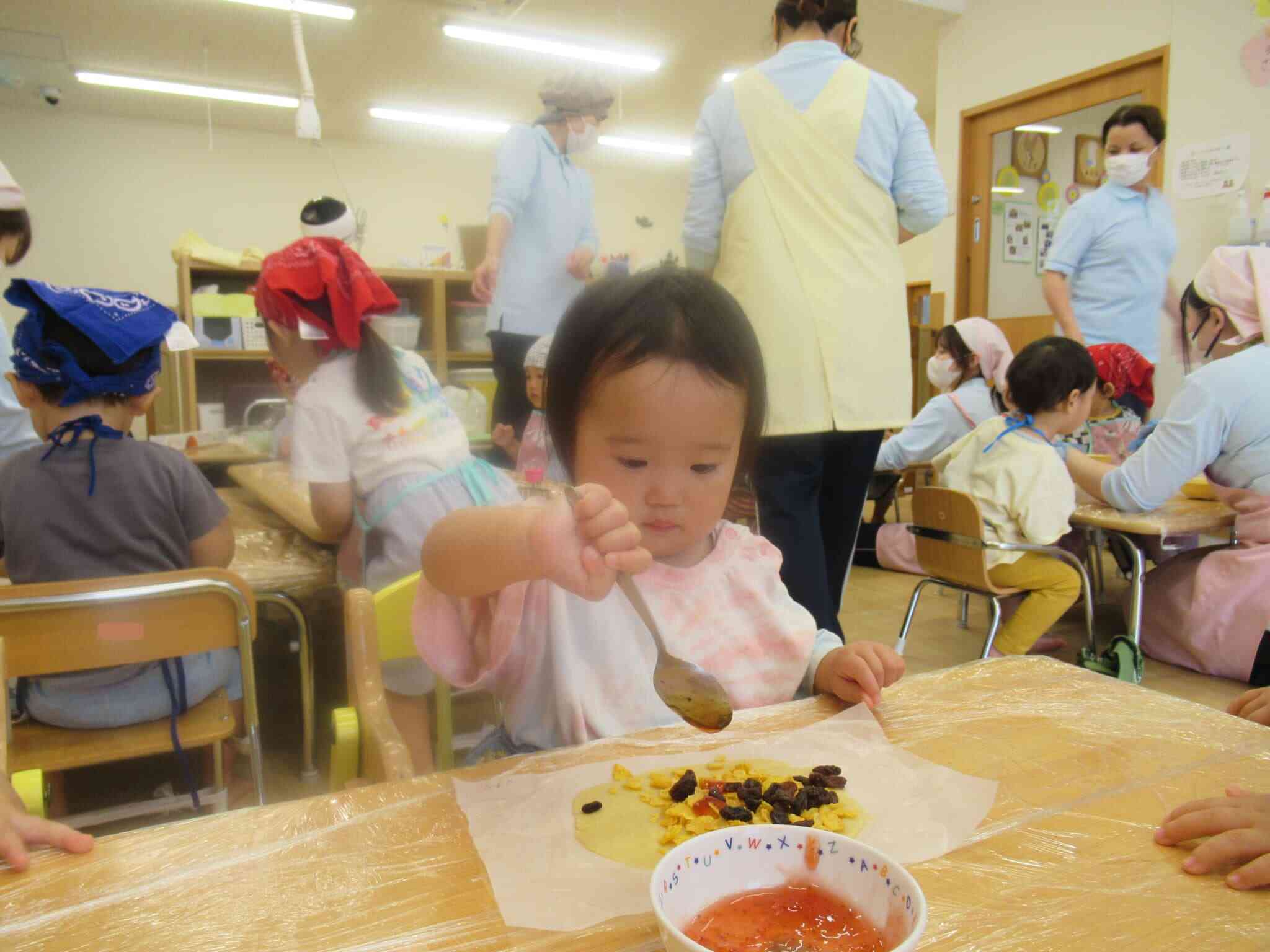 自分でトッピング☆