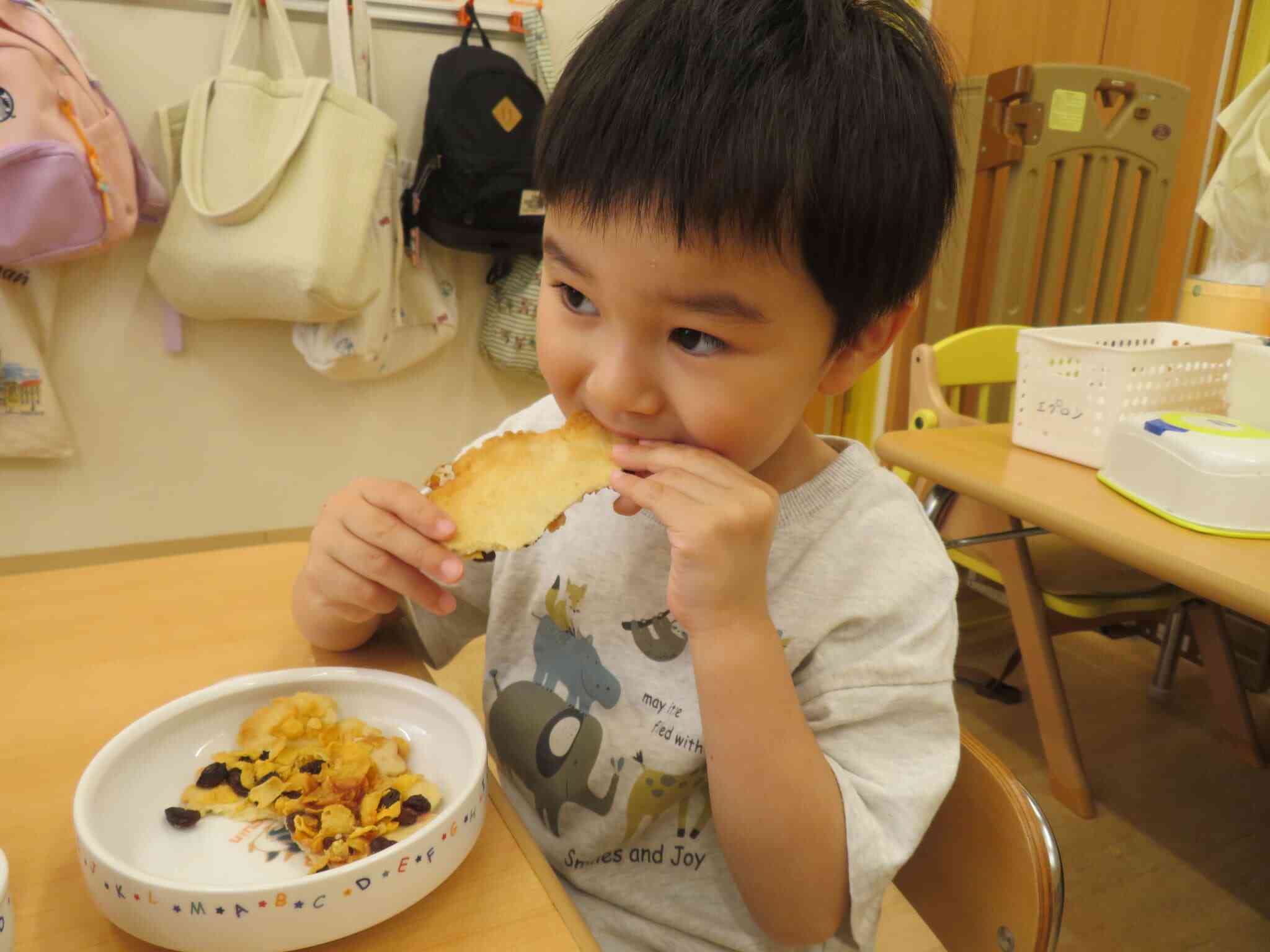 沢山食べるよ！