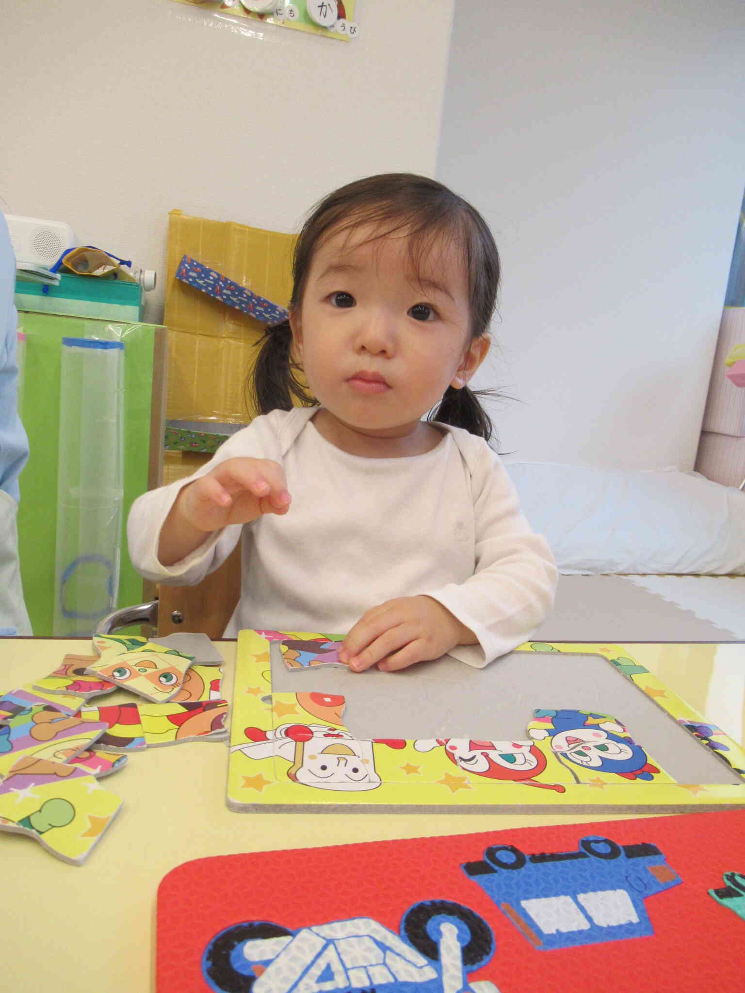1歳児さんのお部屋遊びの様子☆
