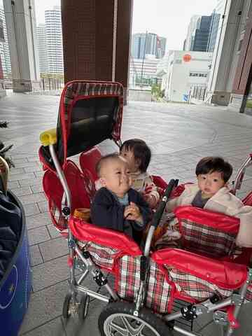 お散歩の様子☆