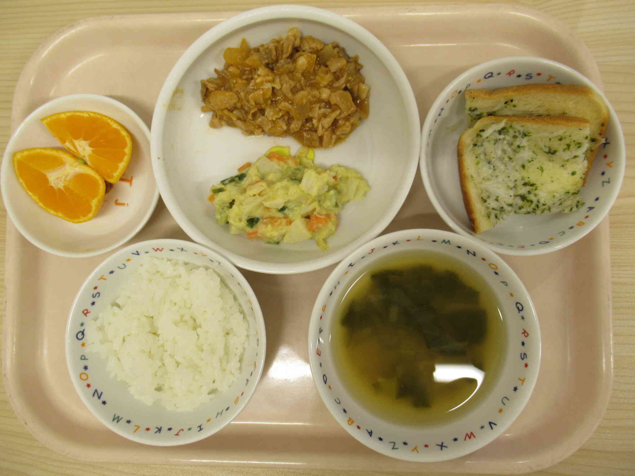 ポークケチャップとさといものサラダ☆彡