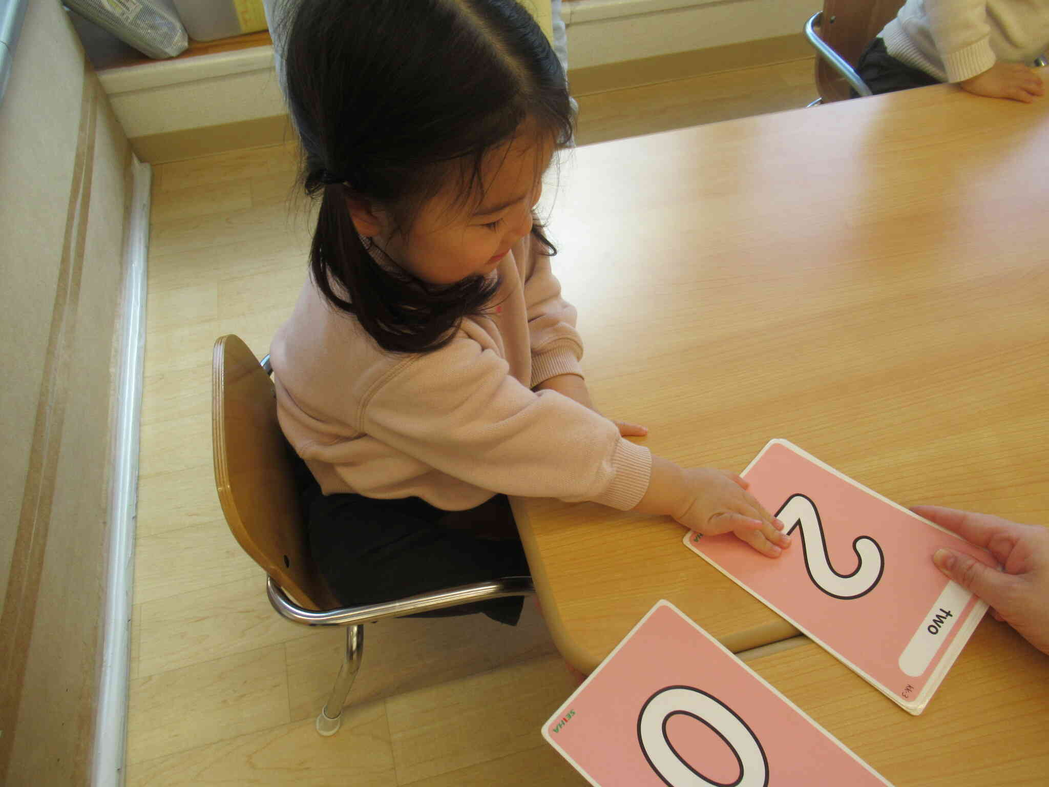 1歳児さんの英語レッスンの様子☆彡