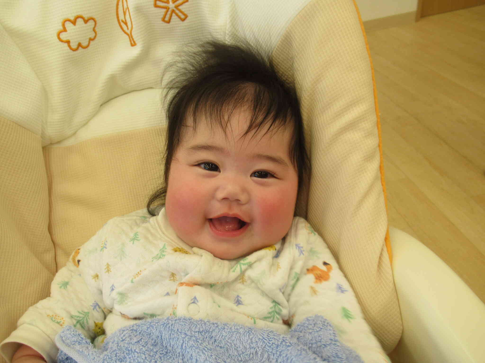 0歳児さんの英語レッスンの様子☆彡