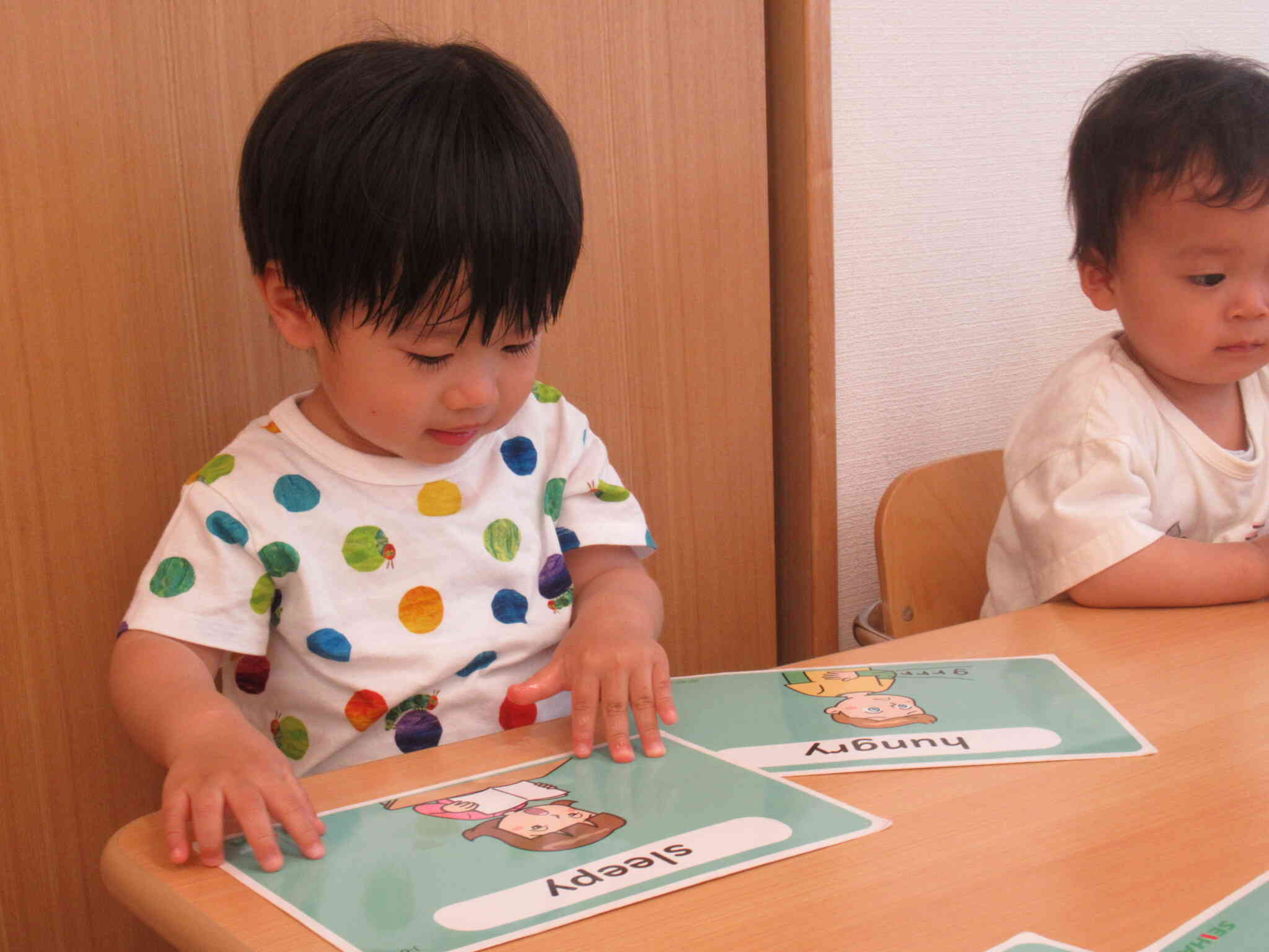 1歳児さんの英語レッスンの様子♪