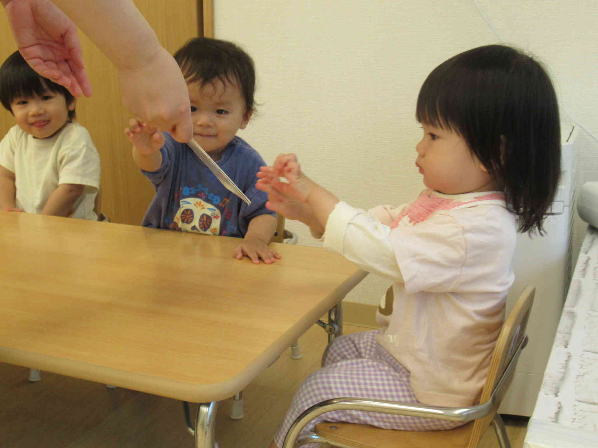 1歳児さんの英語レッスンの様子♪