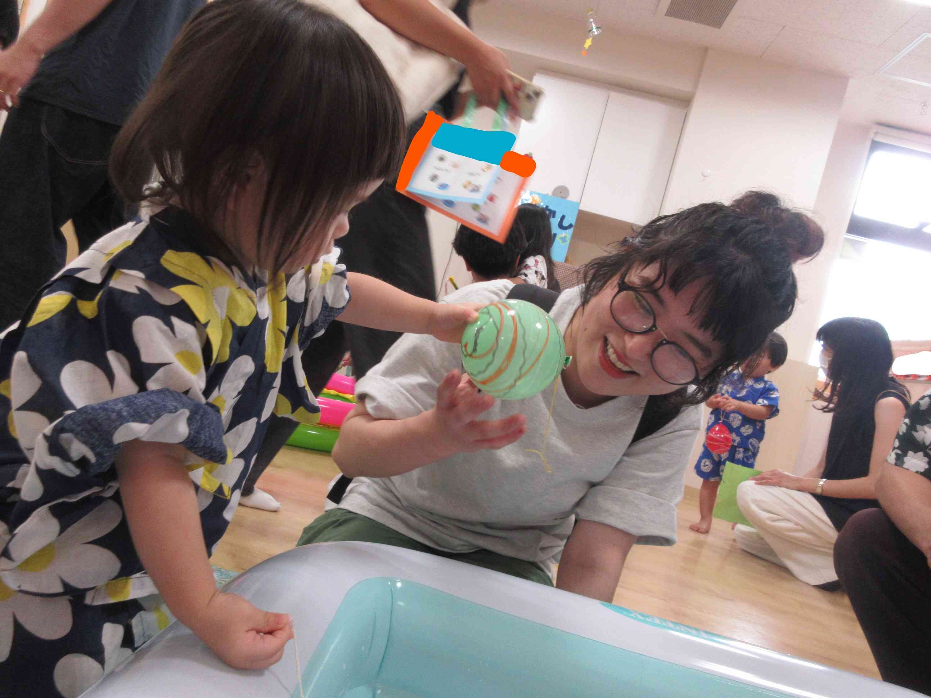 初めてのお祭り、いかがでしたか？