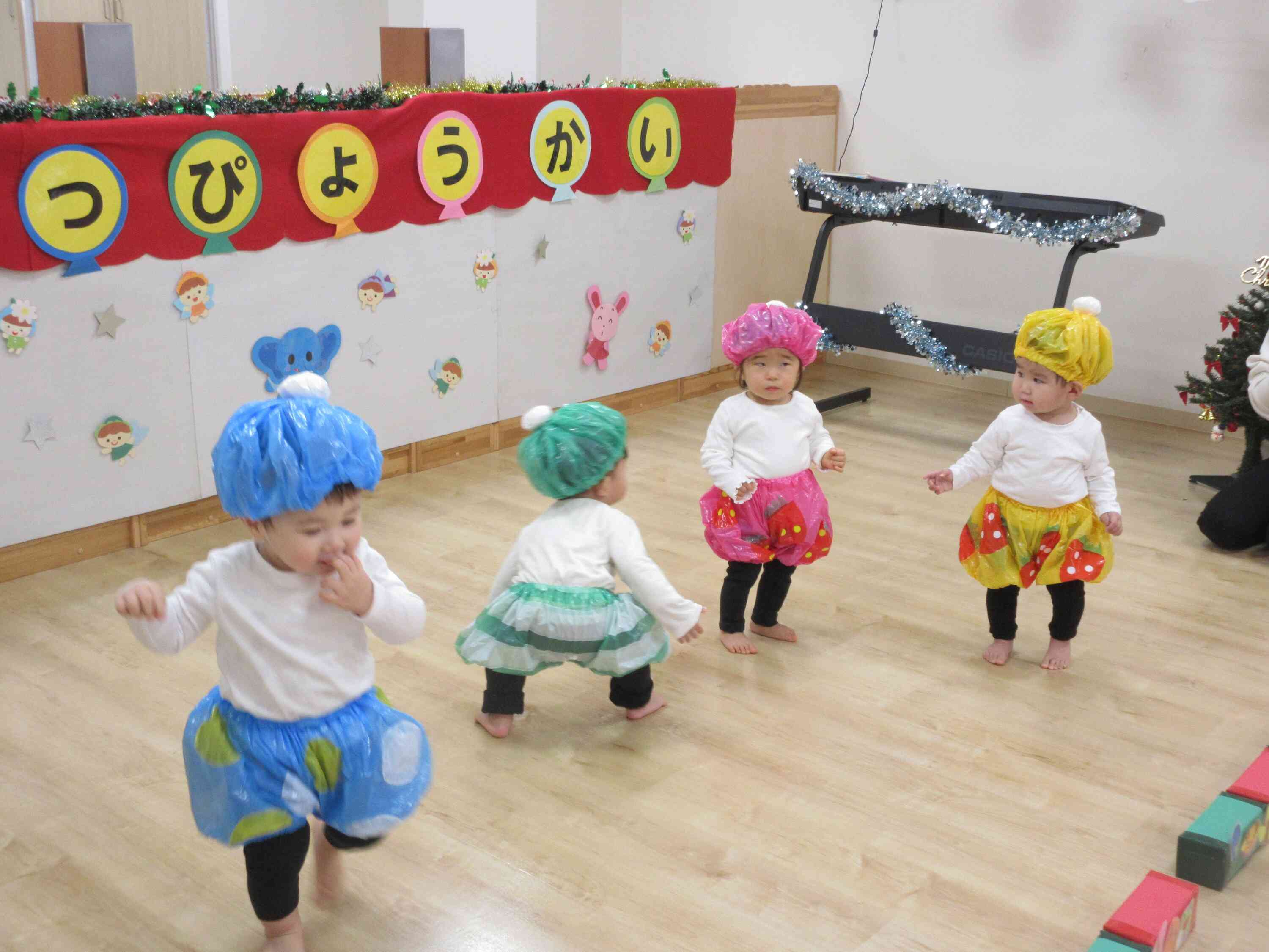 みんなで発表会を楽しみました!