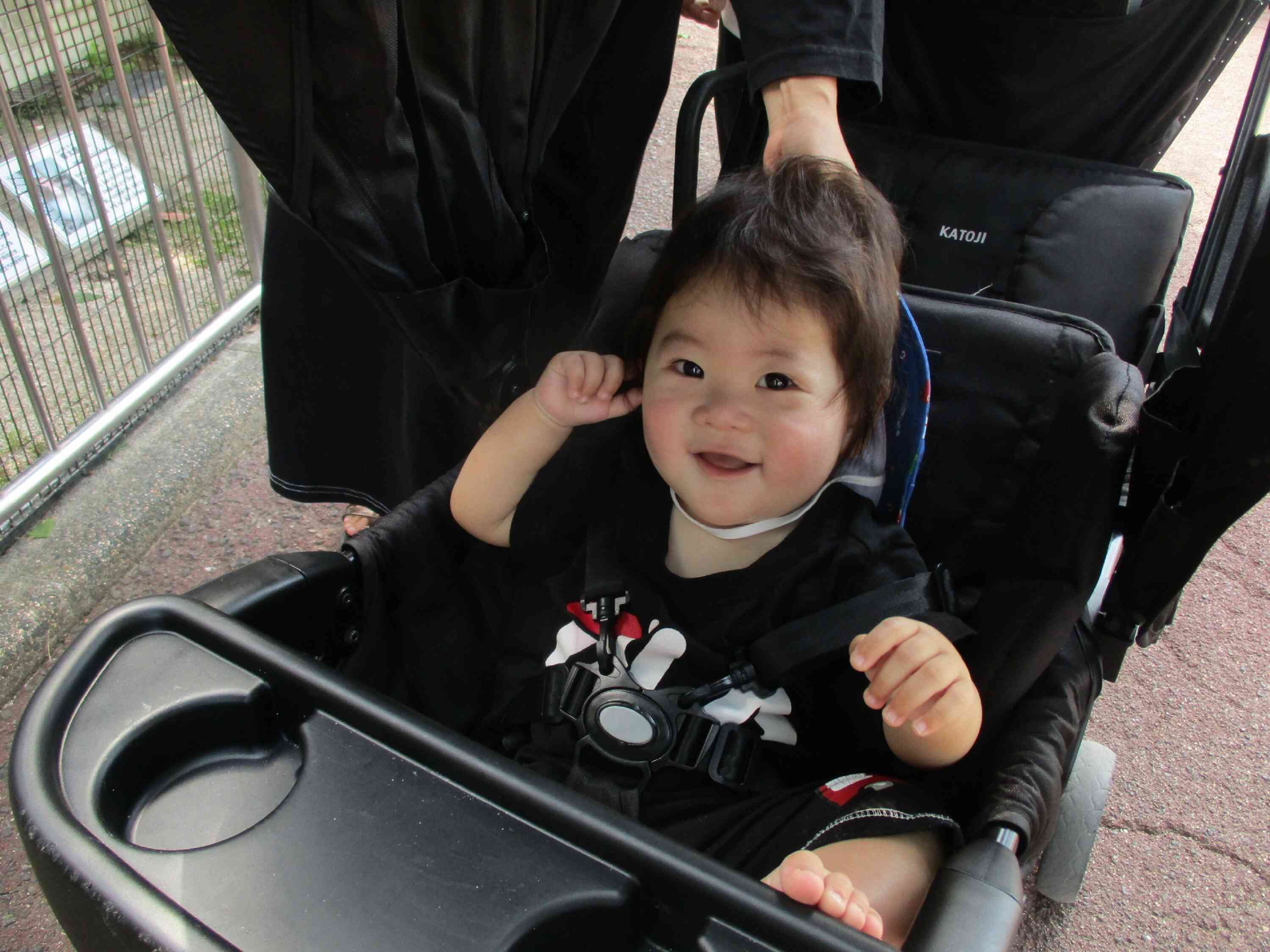 子ども達の笑顔がたくさん見られましたよ。