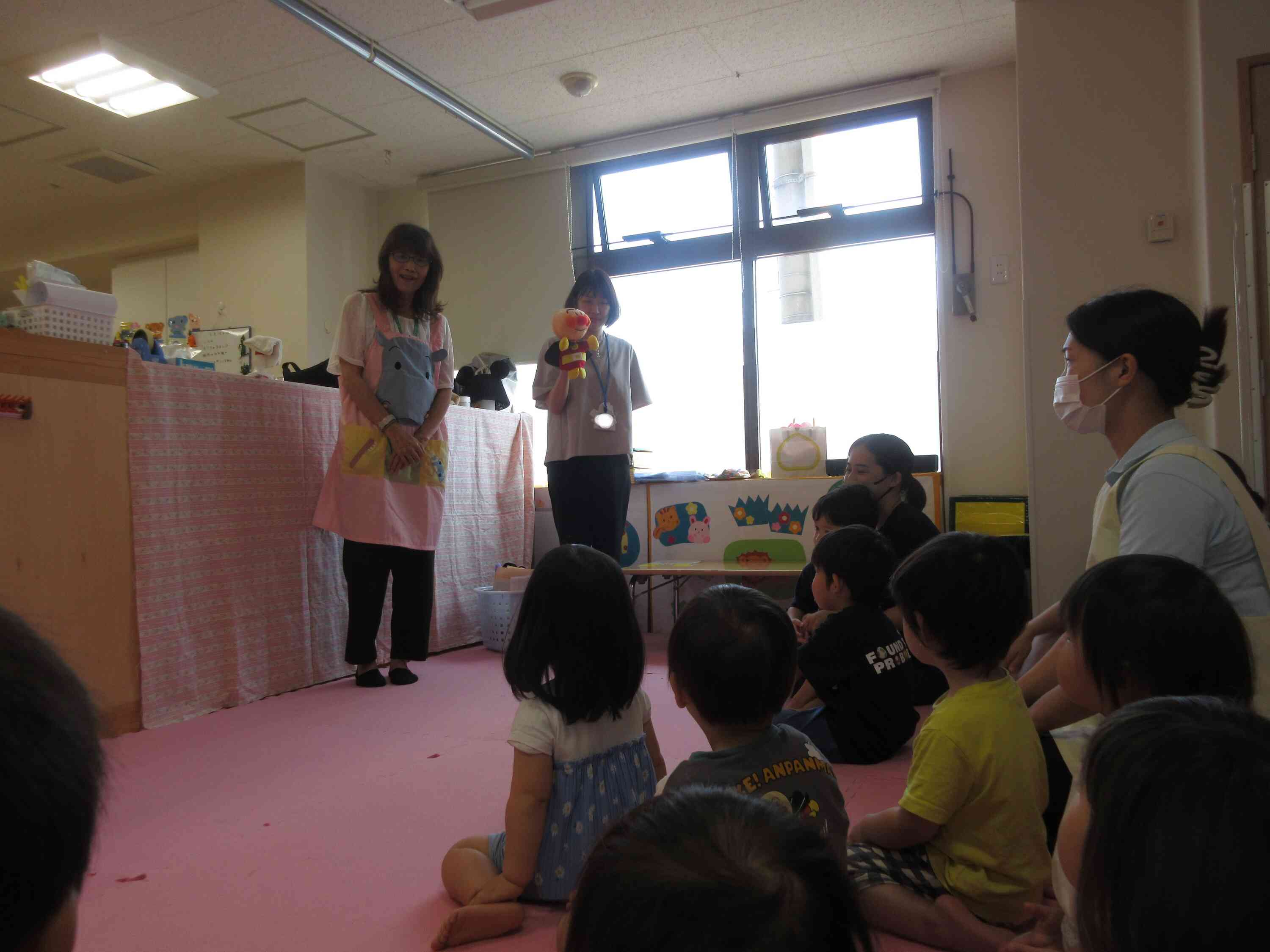 保育参加と給食試食会を行いました