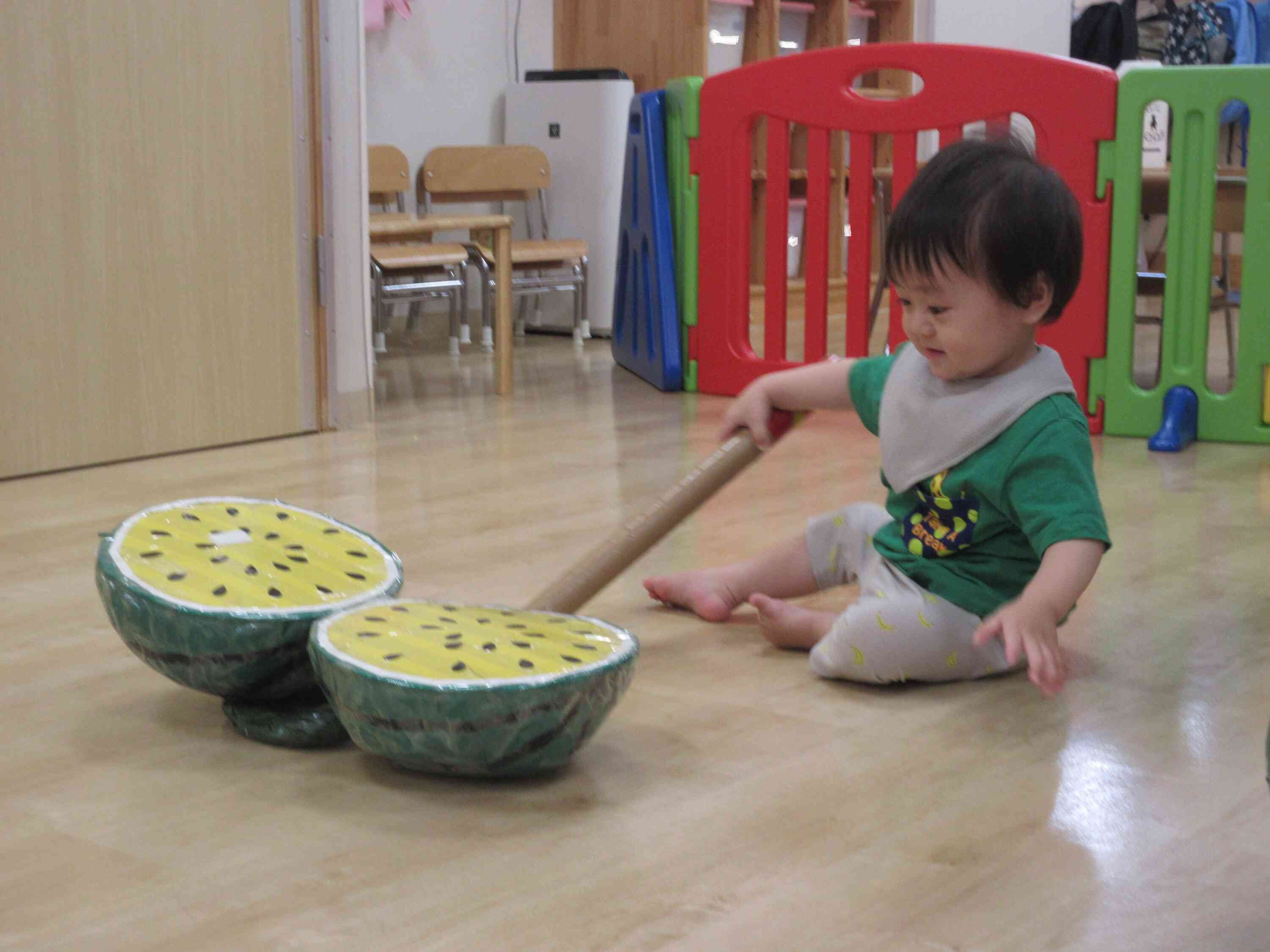 夏ならではの食育です。