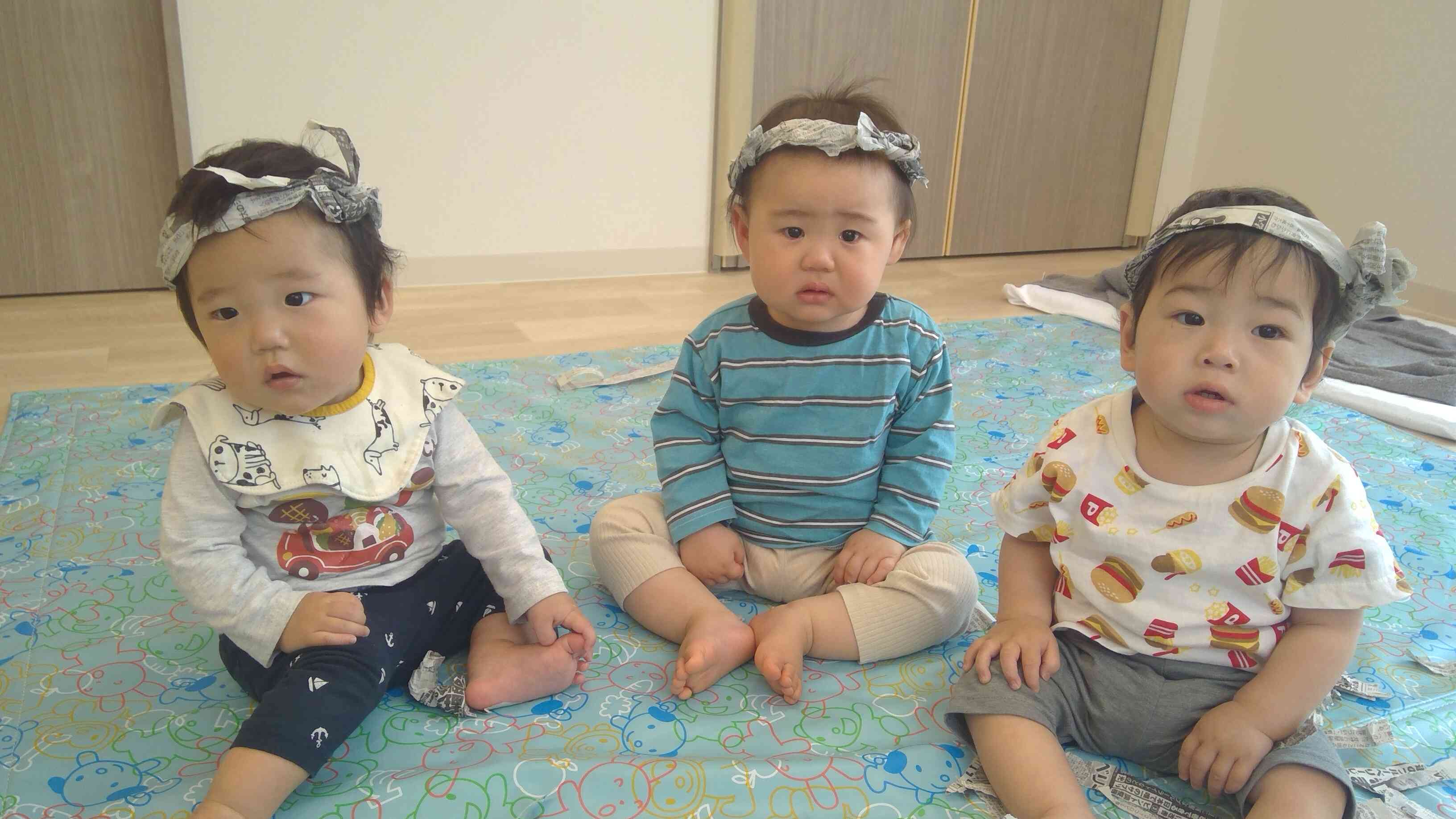 ０歳児ひよこぐみの日常