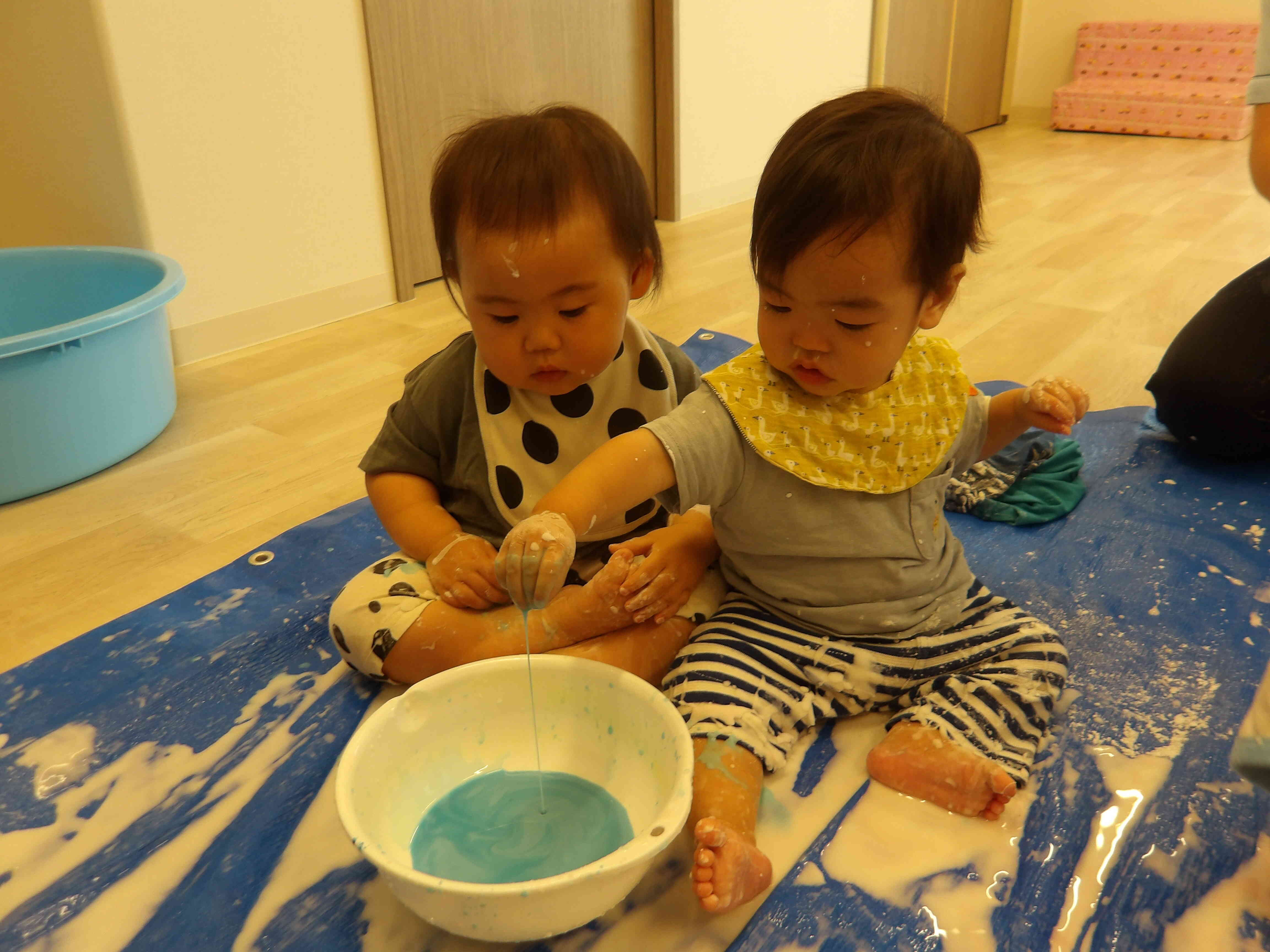 水色のトロトロも気持ちいい！
