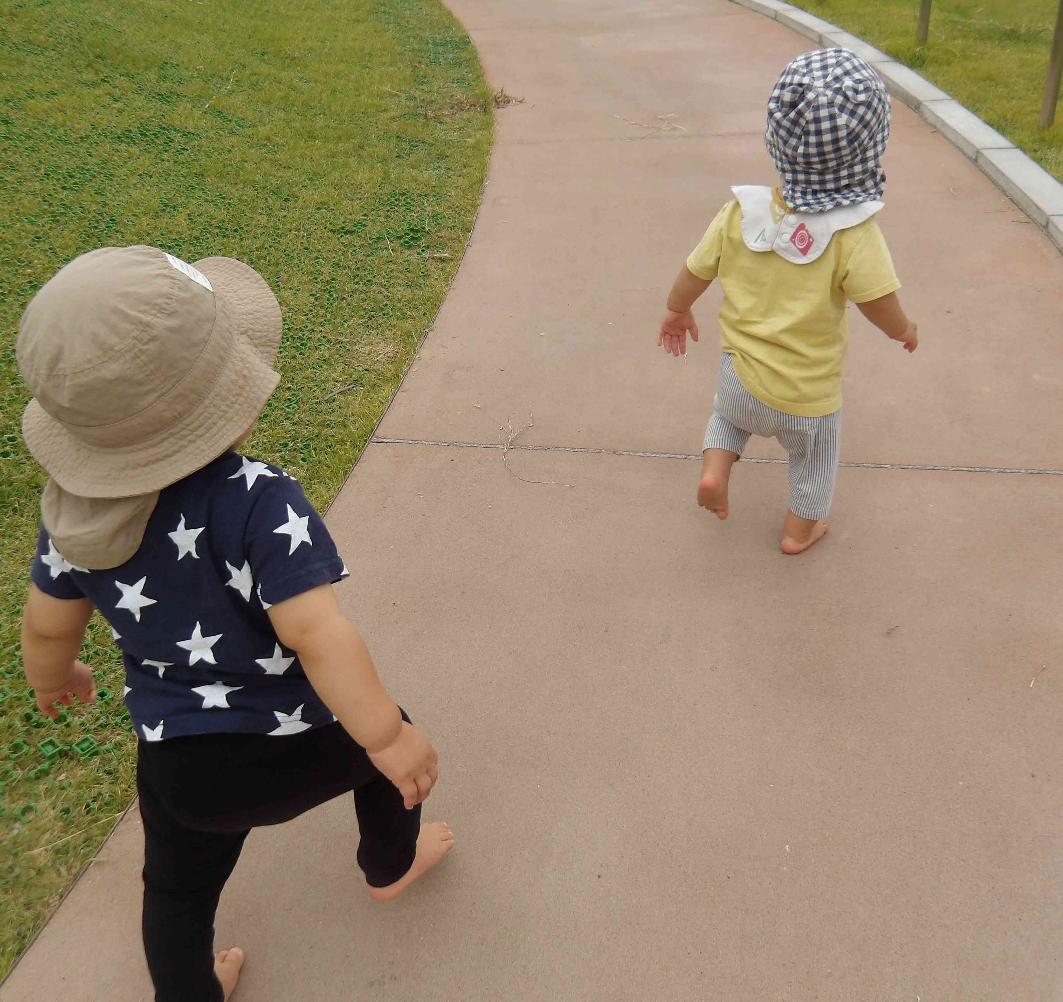 坂道楽し～い(≧▽≦)