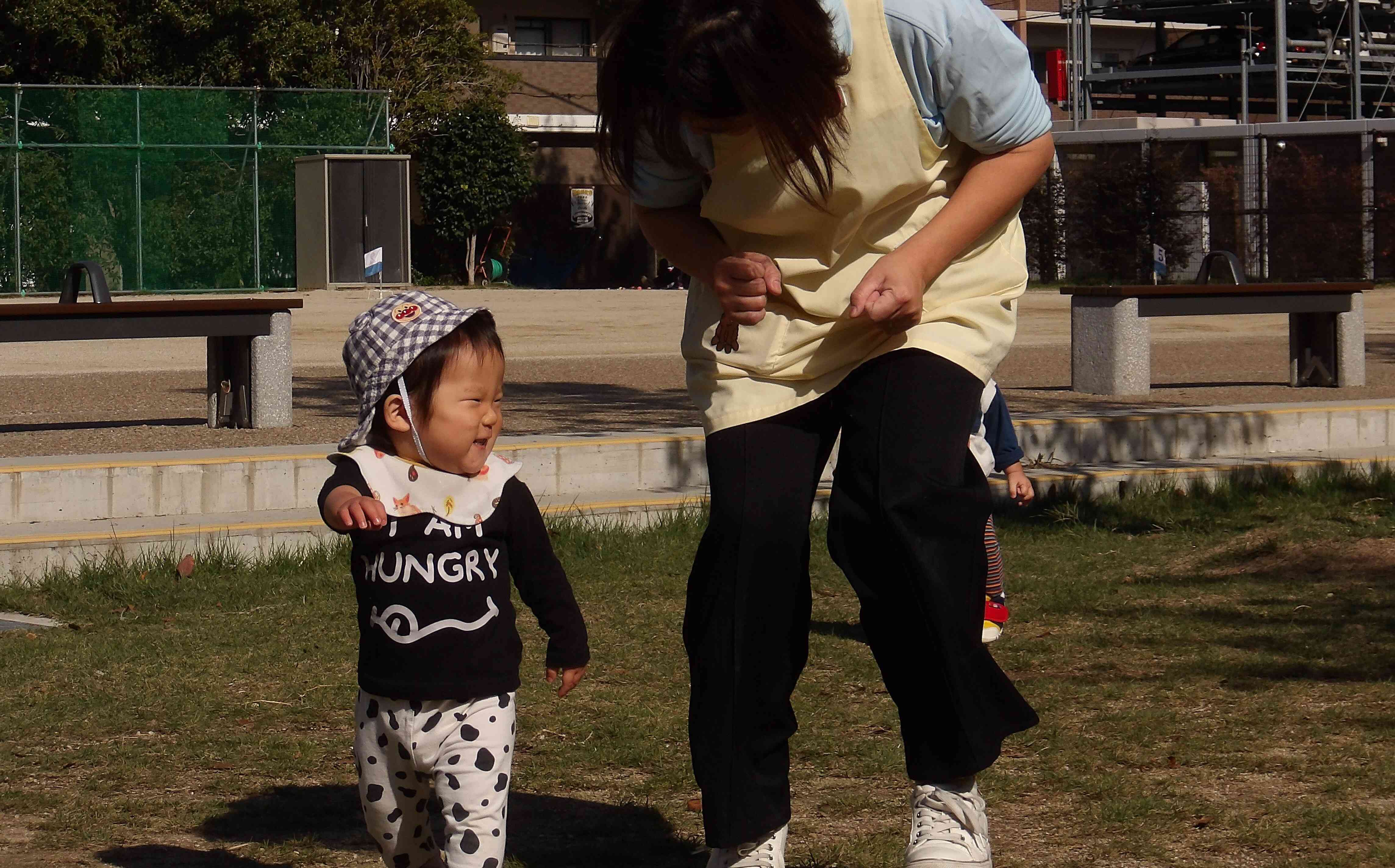 追いかけっこ楽しいな(^▽^)/☆