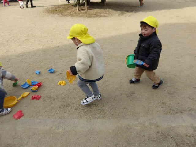 あひるぐみ♪公園までお散歩！